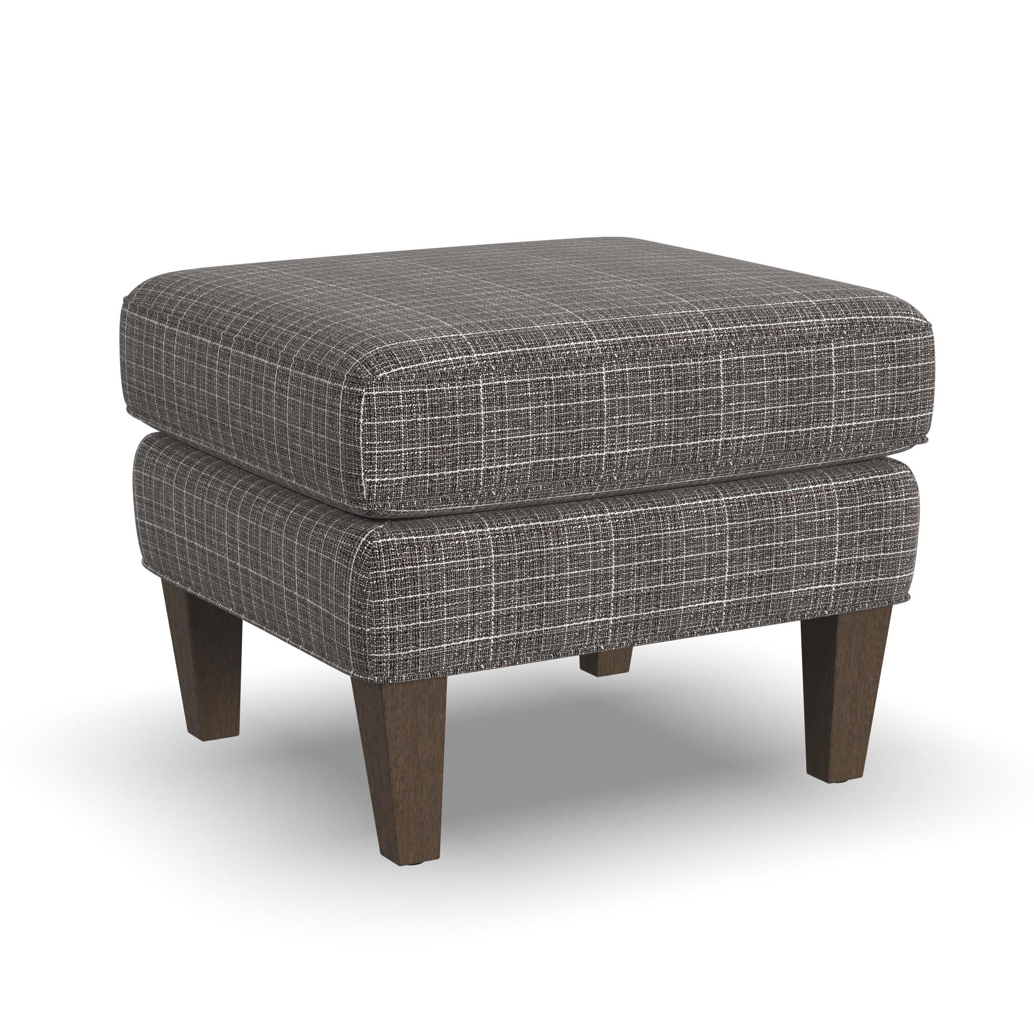 Ace Fabric Ottoman