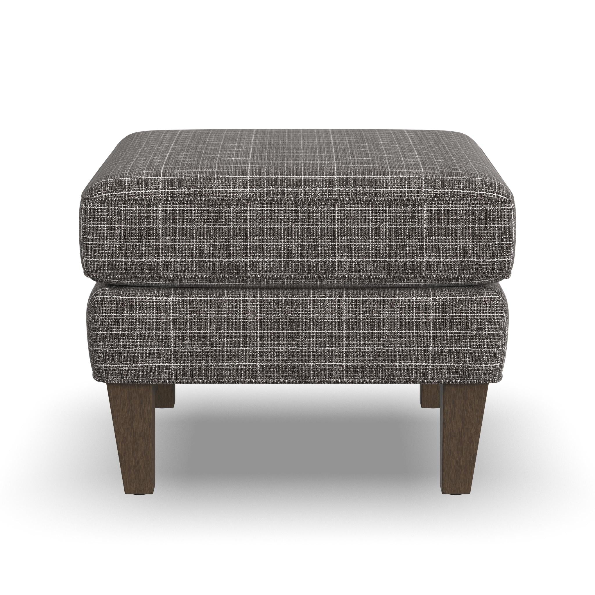 Ace Fabric Ottoman