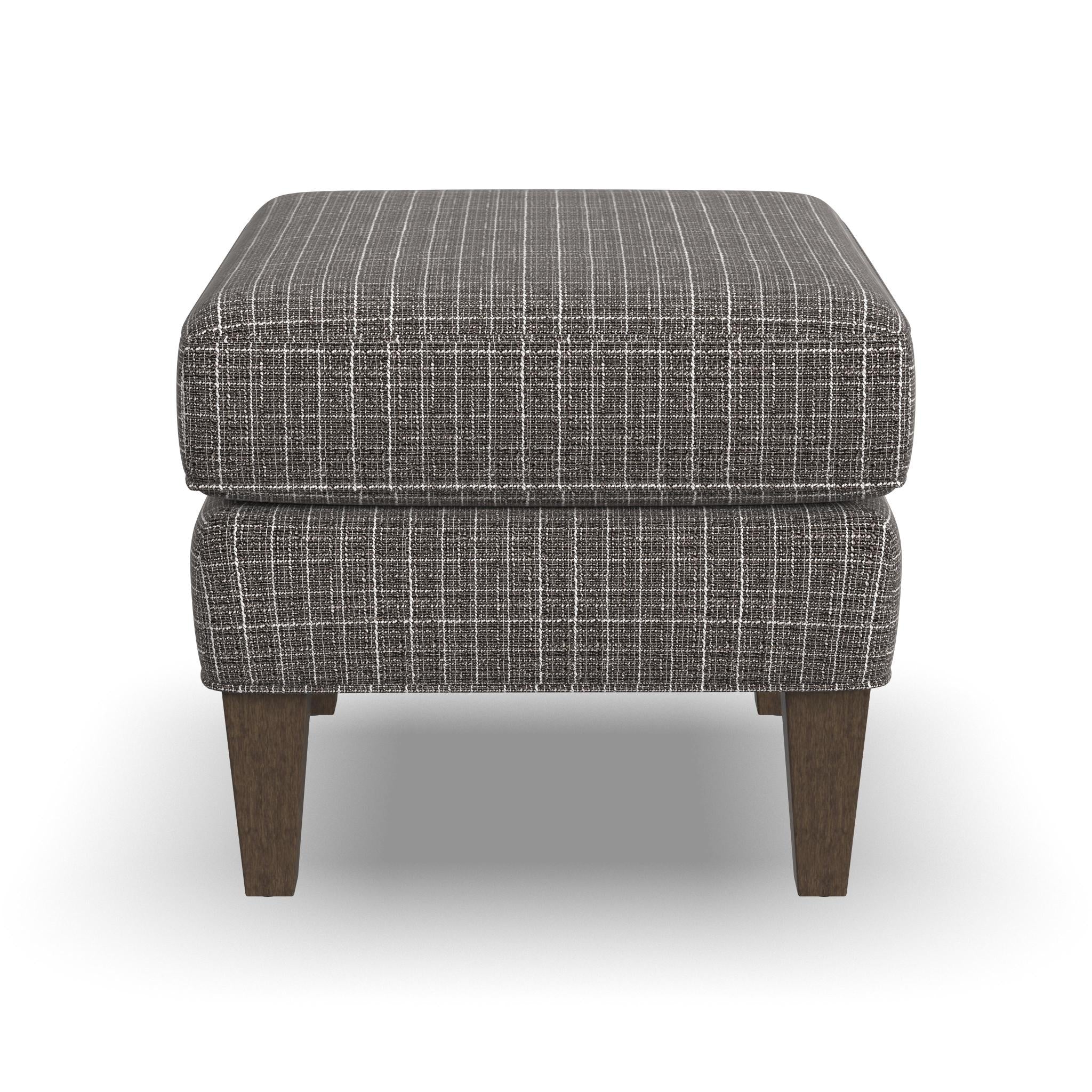 Ace Fabric Ottoman