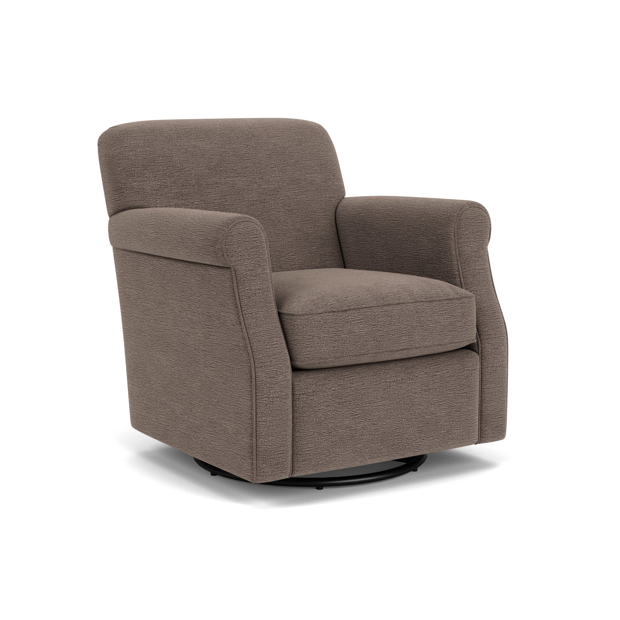 Mabel Fabric Swivel Chair