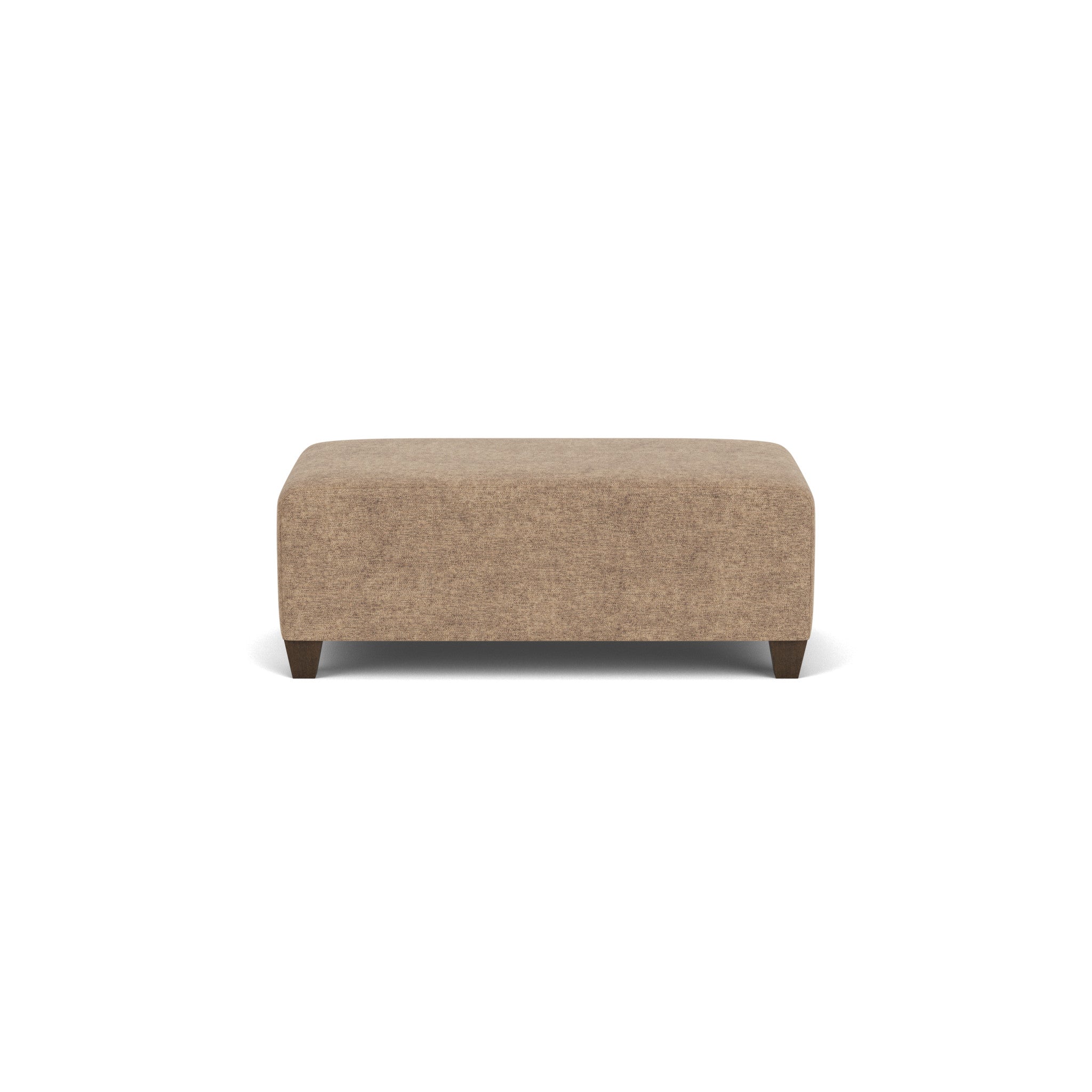 Cascade Fabric Rectangular Cocktail Ottoman