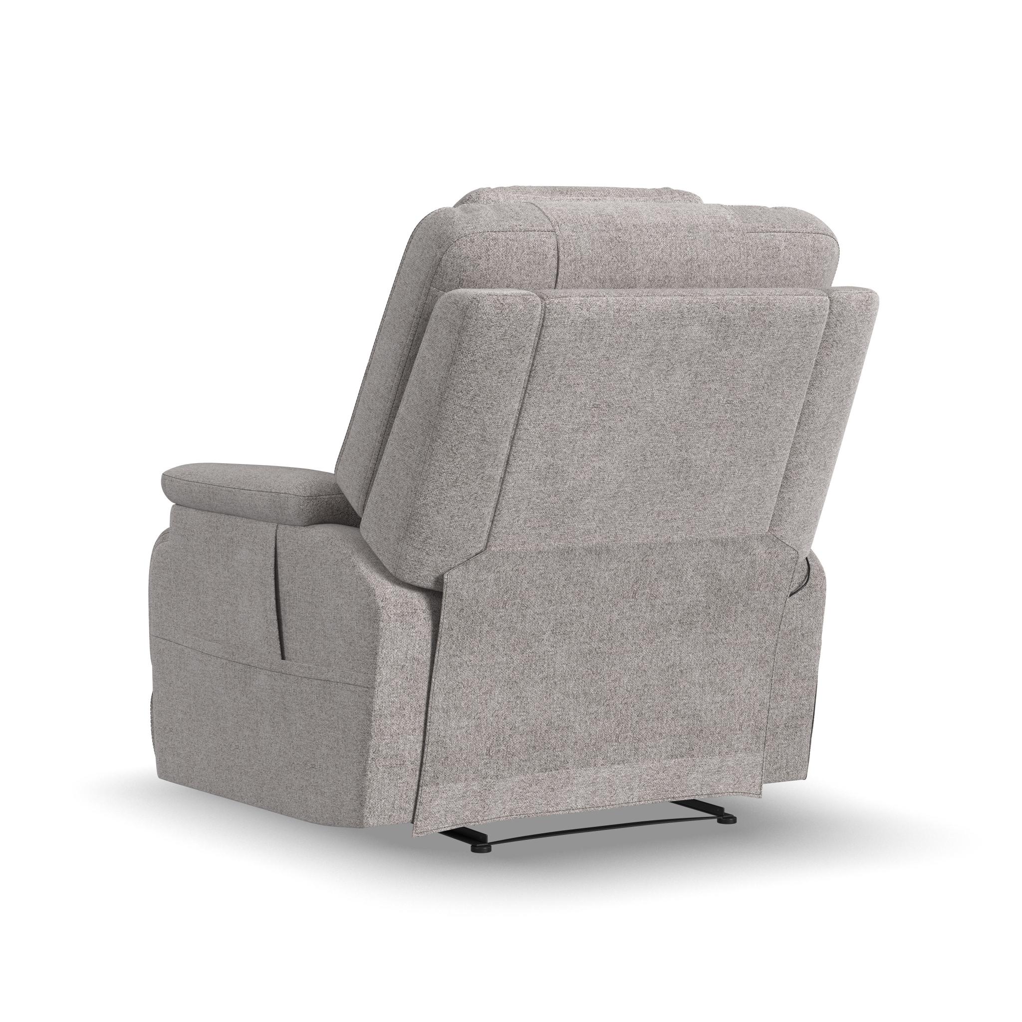 Zecliner Model 2 Petite Dove Fabric Power Sleep Chair