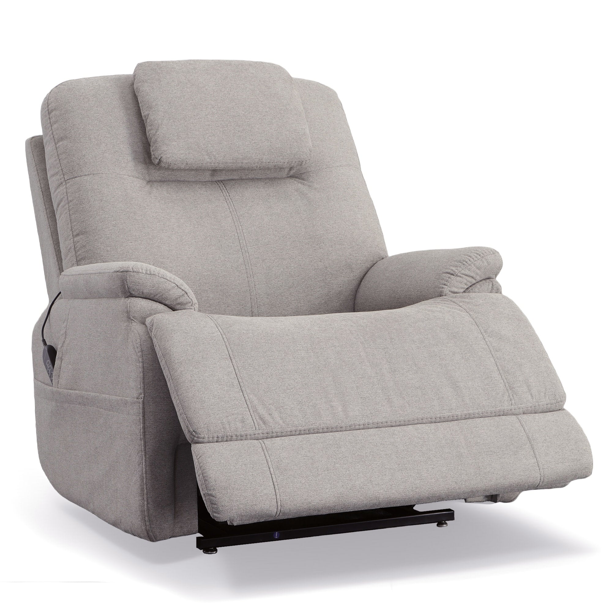 Zecliner Model 1 Dove Fabric Power Sleep Chair