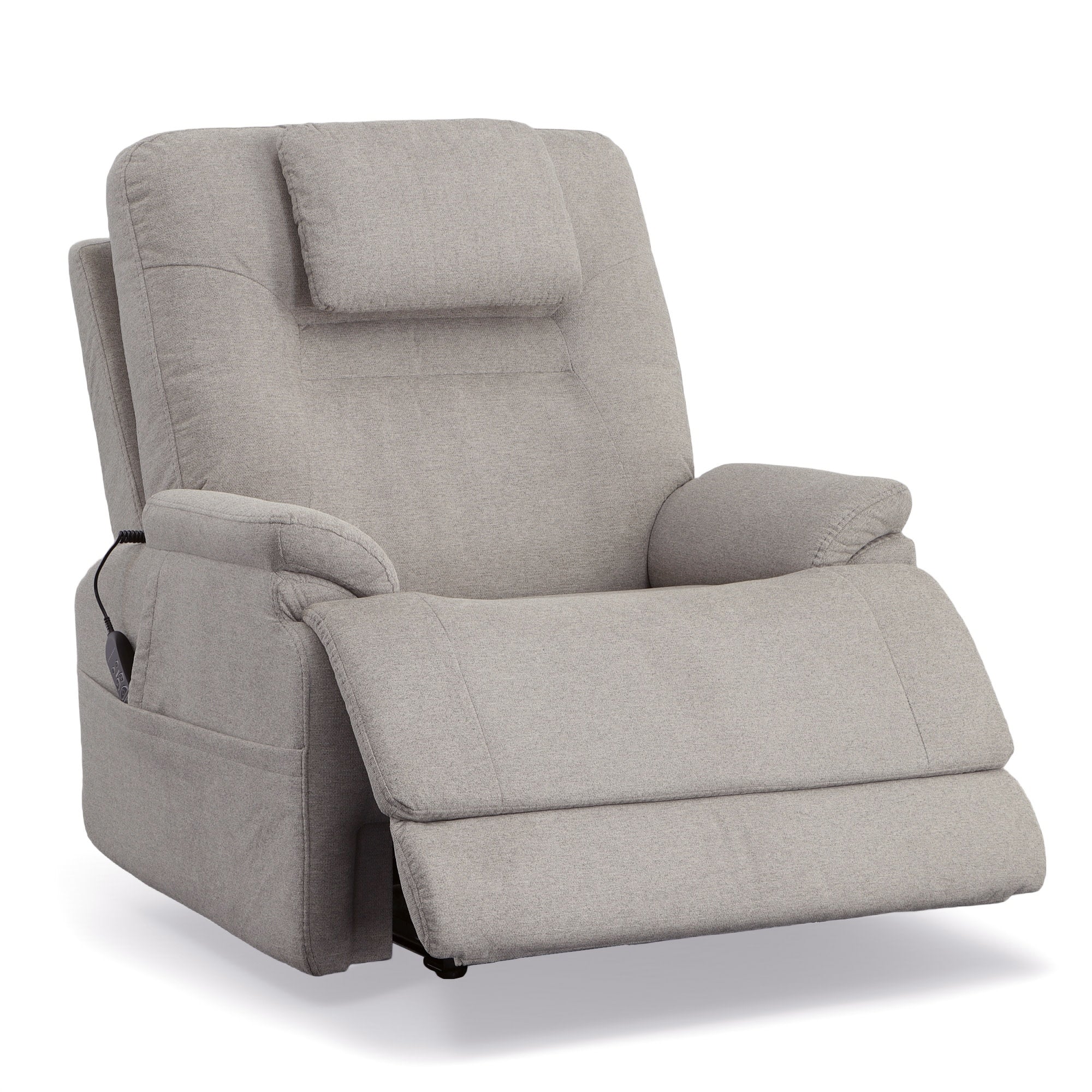 Zecliner Model 2 Dove Fabric Power Sleep Chair