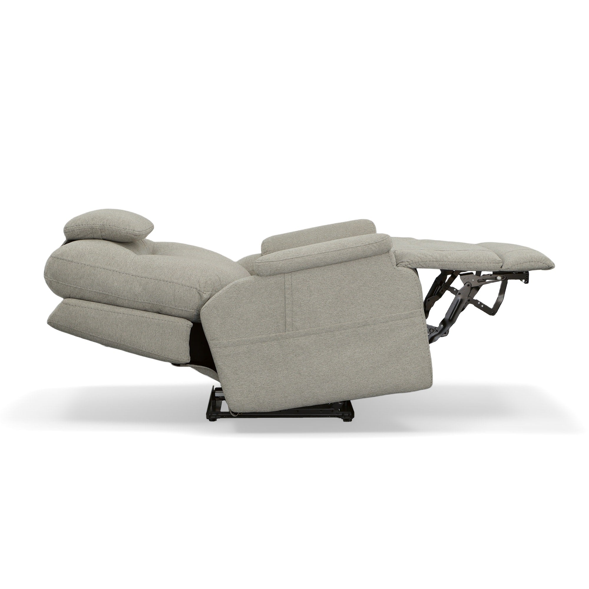 Zecliner Model 2 Dove Fabric Power Lift Sleep Chair