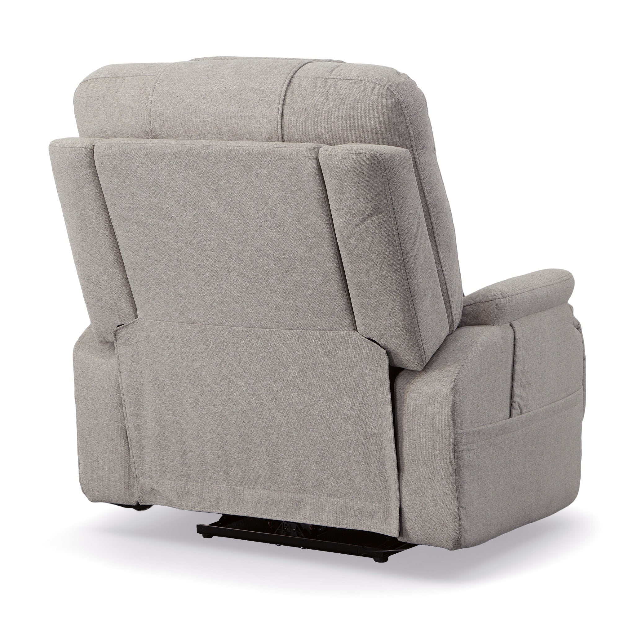 Zecliner Model 2 Dove Fabric Power Lift Sleep Chair