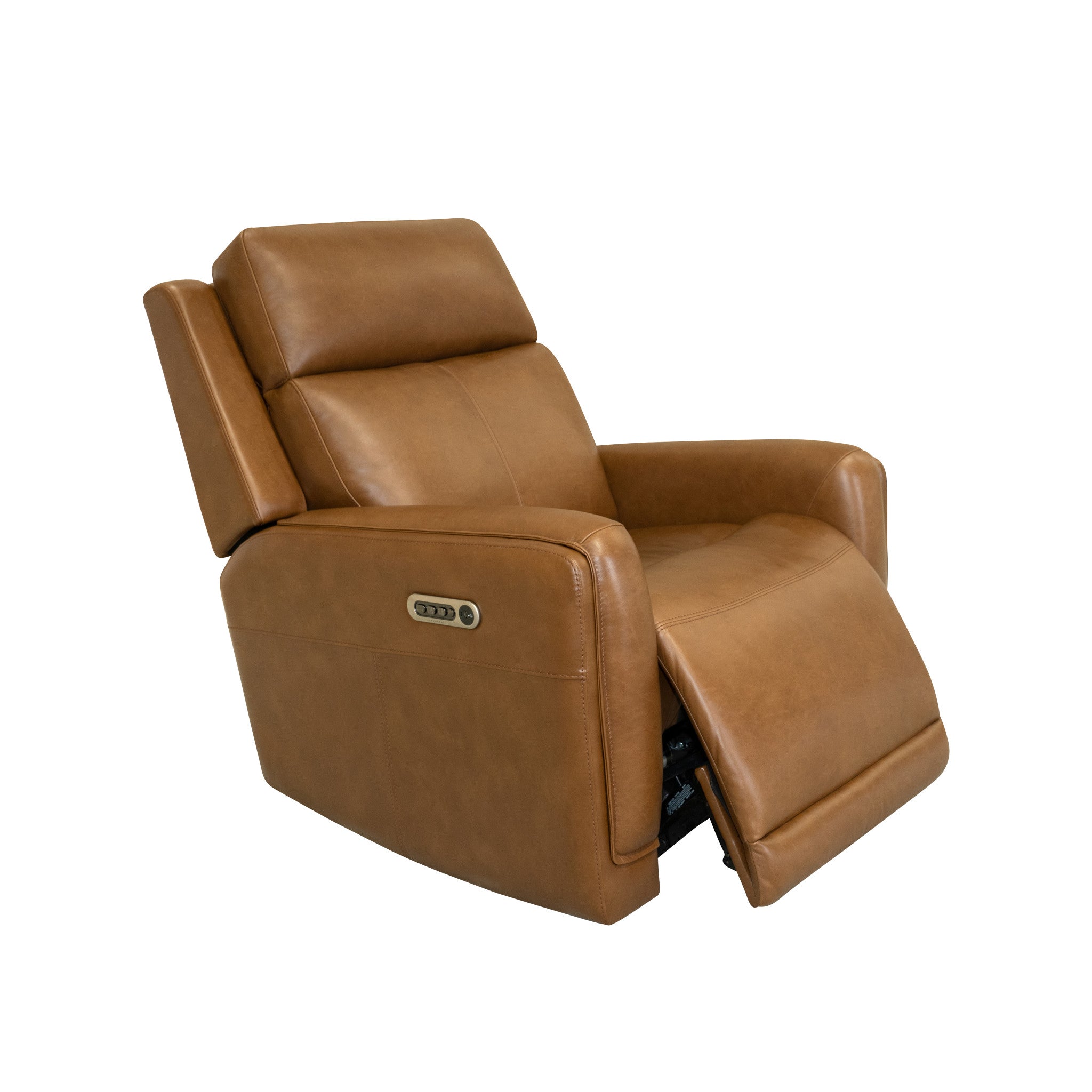 Alister Sedona Leather Power Gliding Recliner with Power Headrest and Lumbar