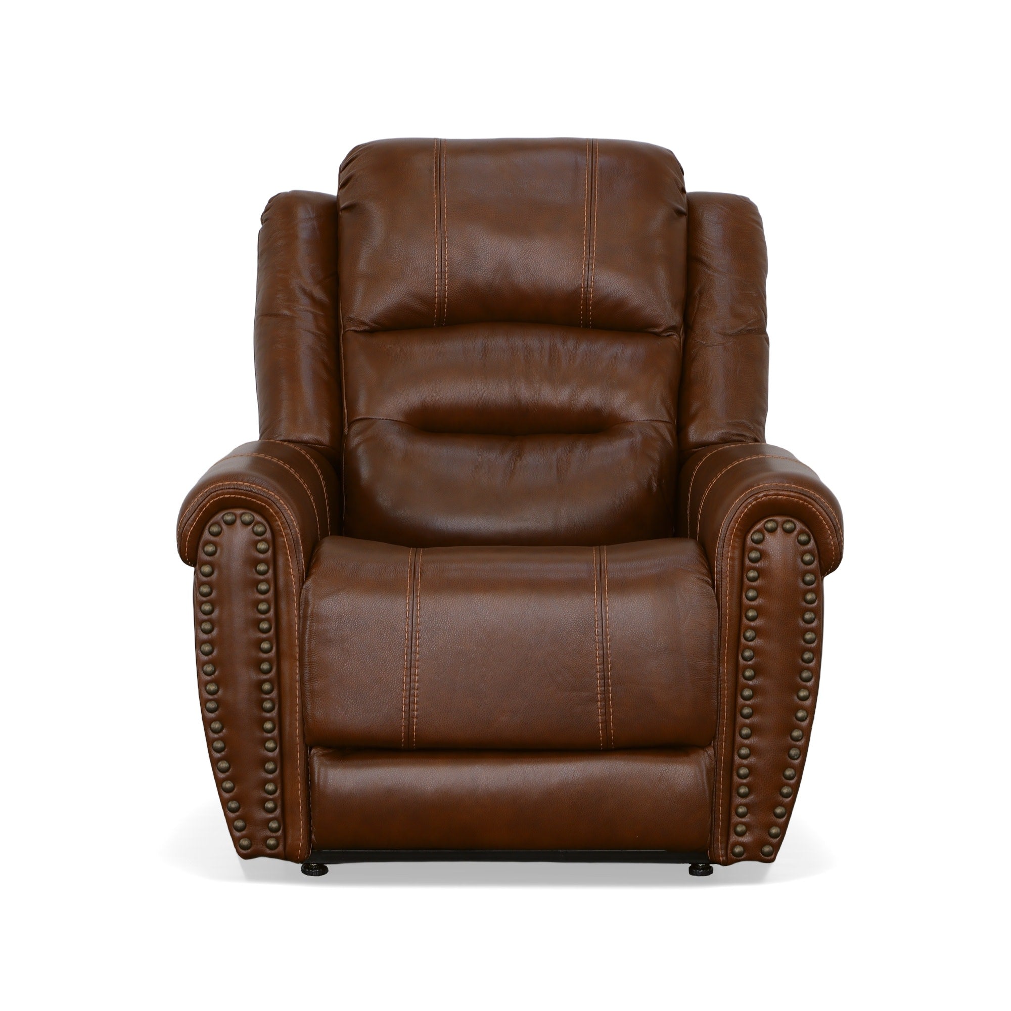 Oscar Grizzly Leather Power Lift Recliner with Right-Hand Control & Power Headrest