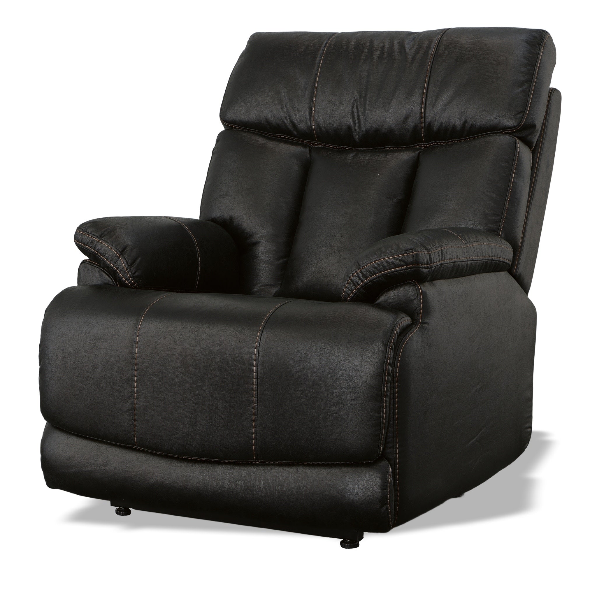 Clive Peppercorn Fabric Power Recliner with Power Headrest & Lumbar