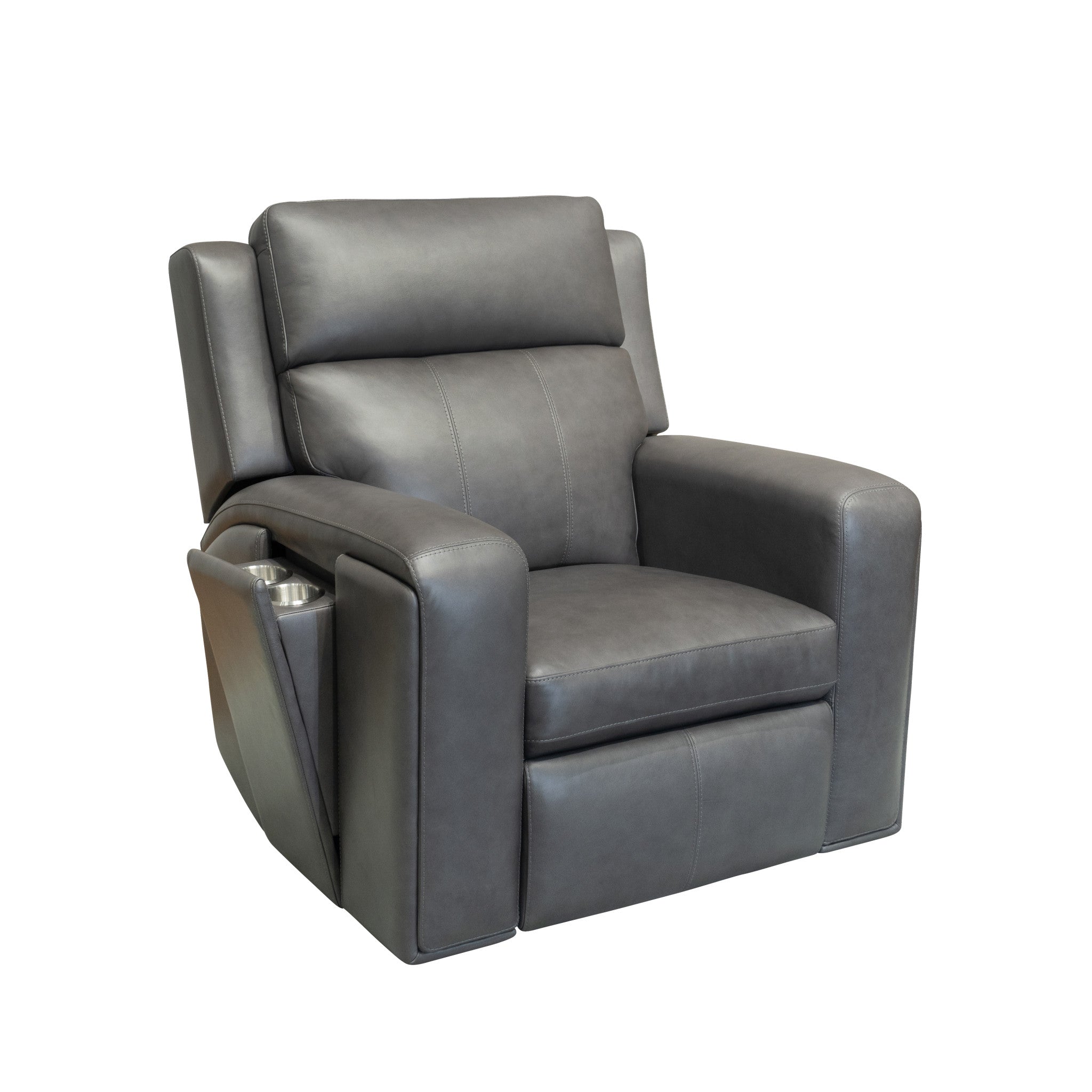 Wyatt Power Recliner with Power Headrest & Lumbar