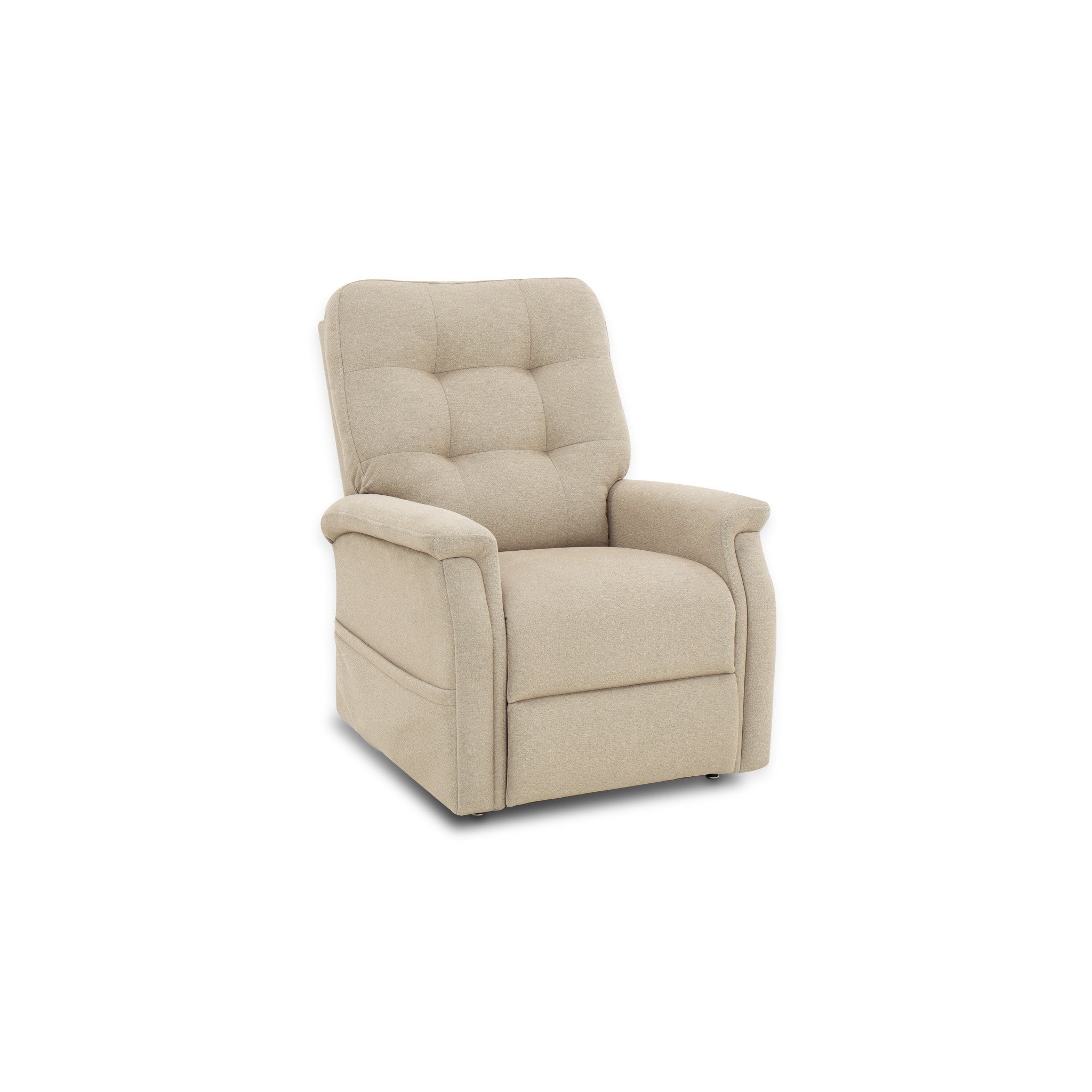 Diana Tan Fabric Power Lift Recliner