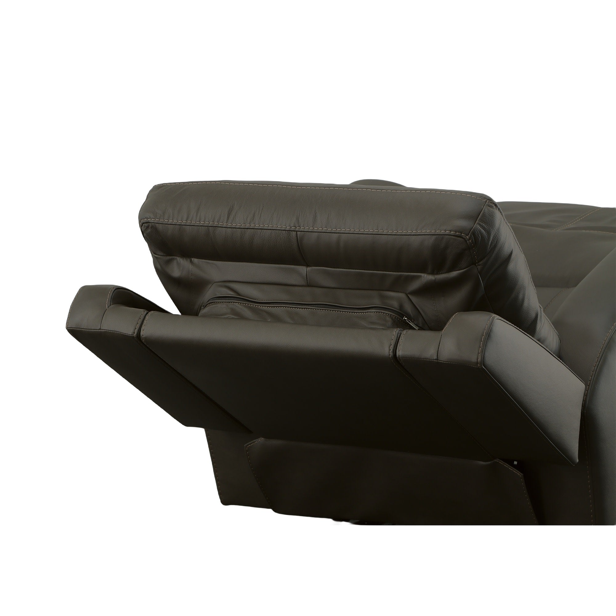 Jarvis Mica Leather Power Recliner with Power Headrest