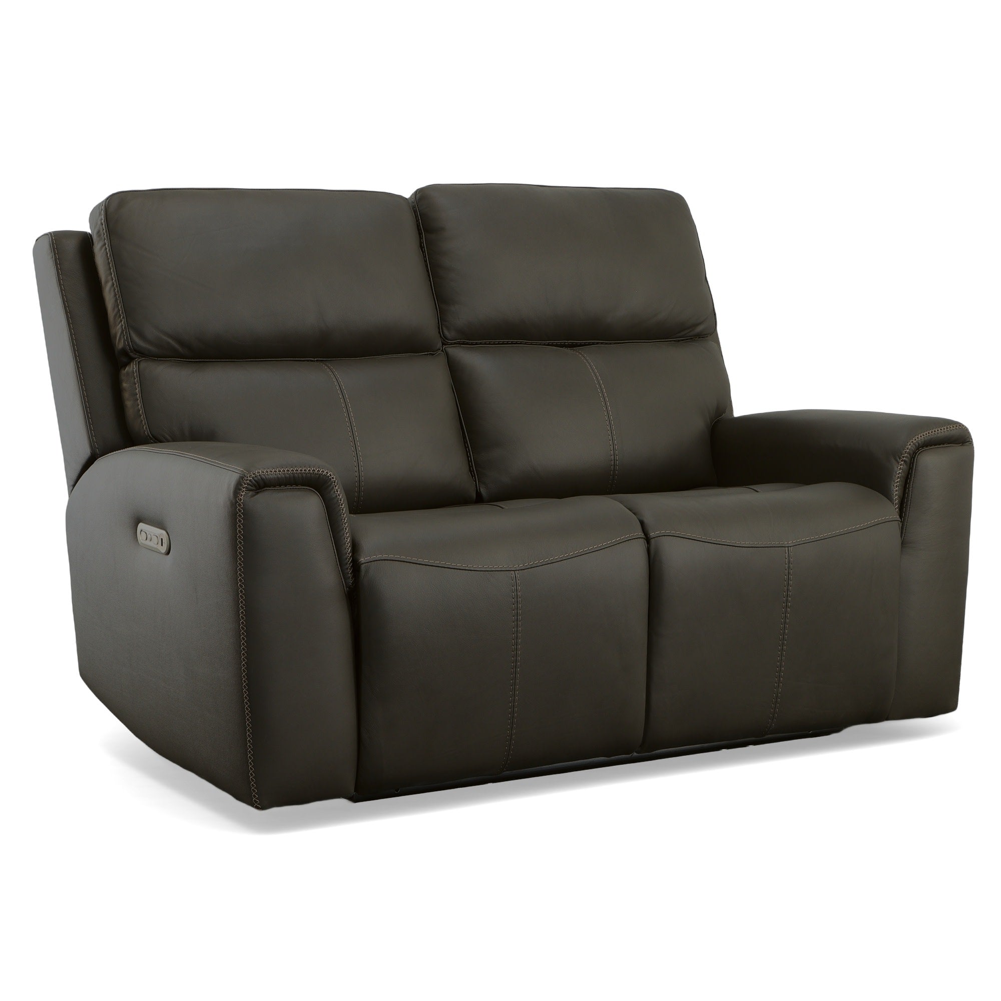 Jarvis Mica Leather Power Reclining Loveseat with Power Headrests