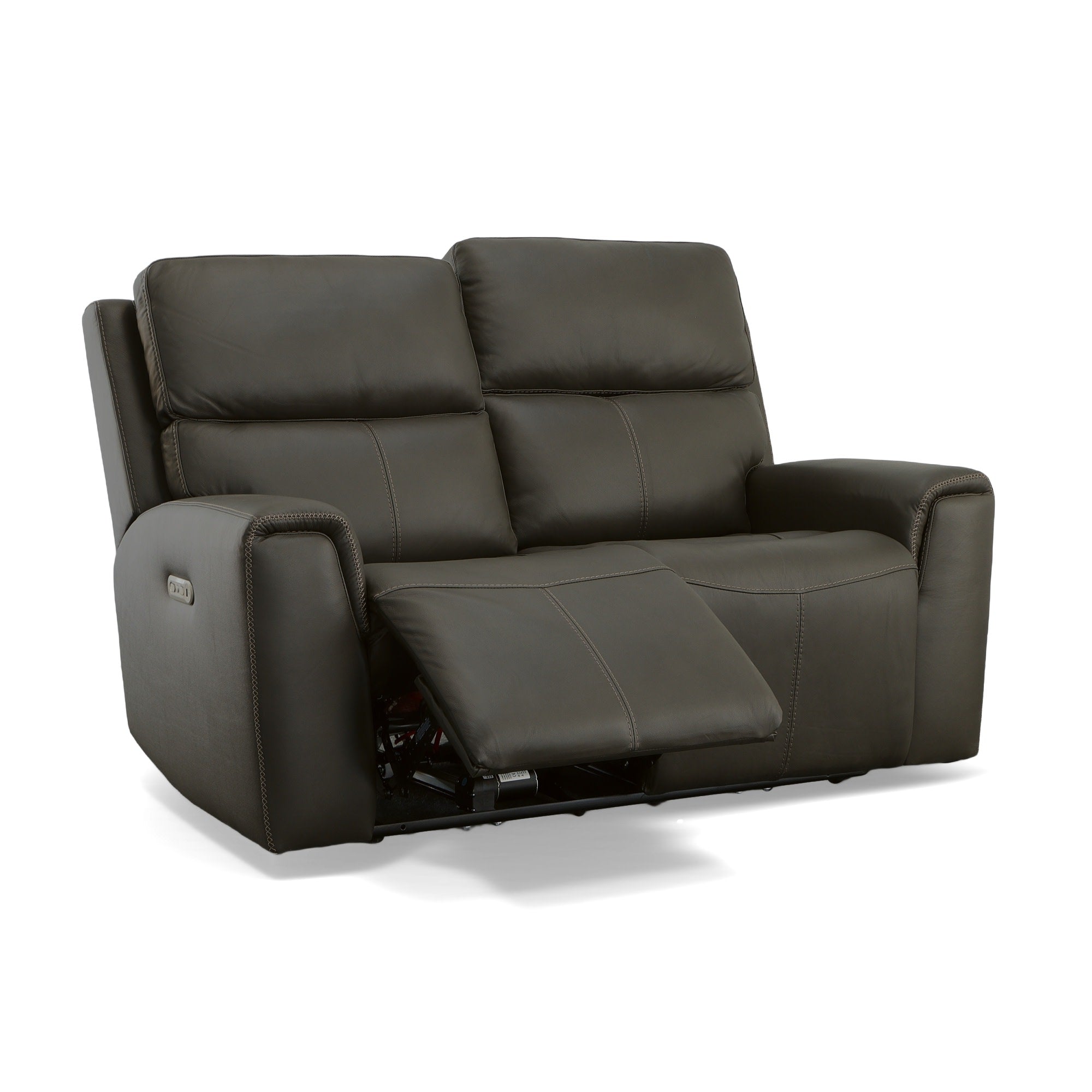 Jarvis Mica Leather Power Reclining Loveseat with Power Headrests