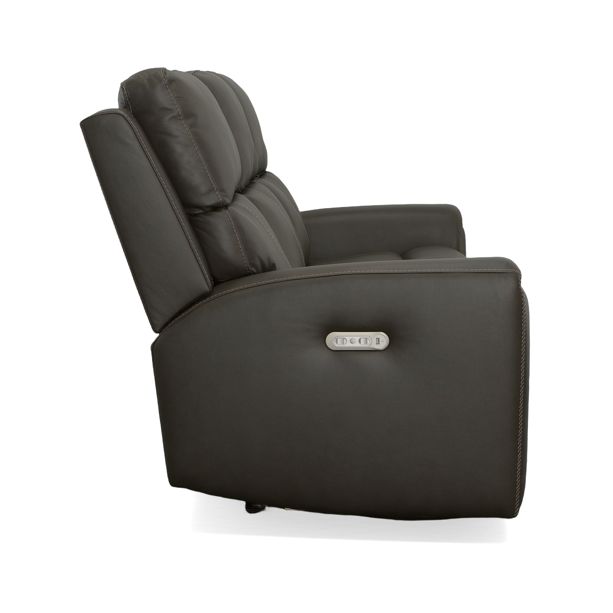 Jarvis Mica Leather Power Reclining Sofa with Power Headrests