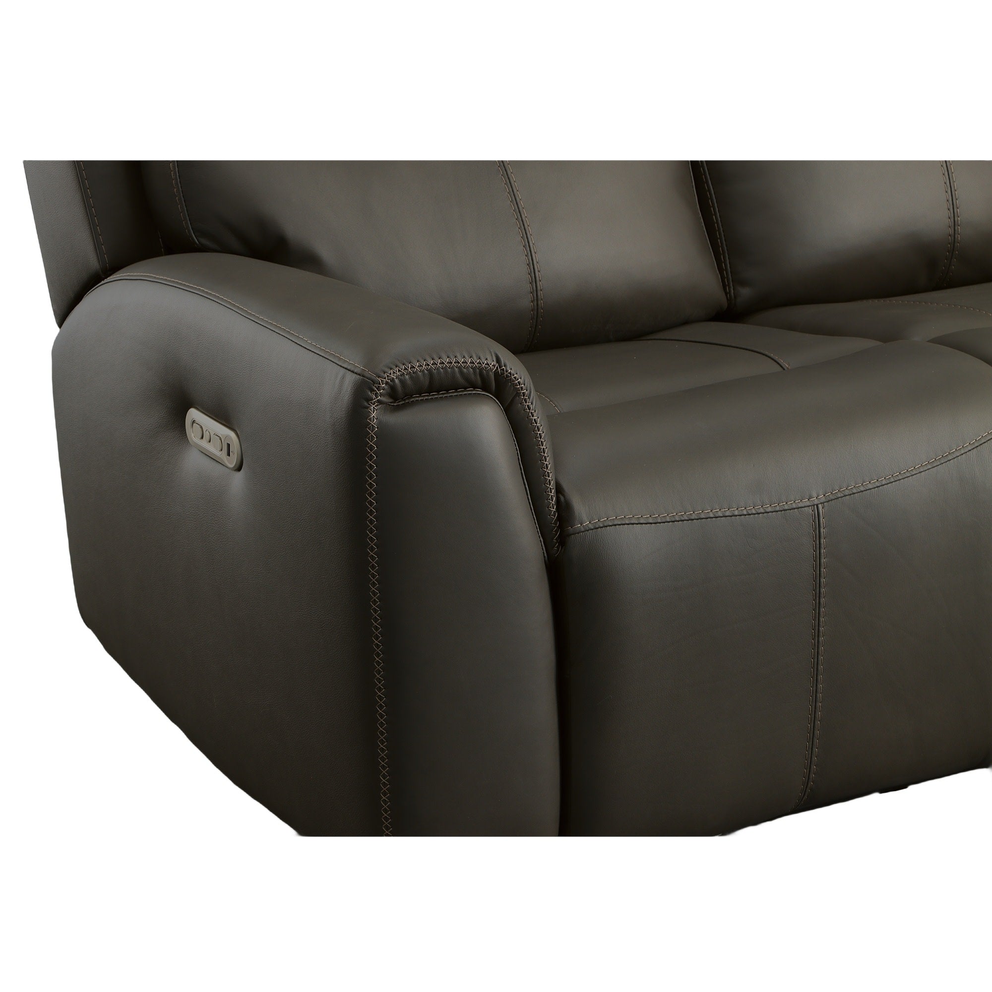 Jarvis Mica Leather Power Reclining Sofa with Power Headrests