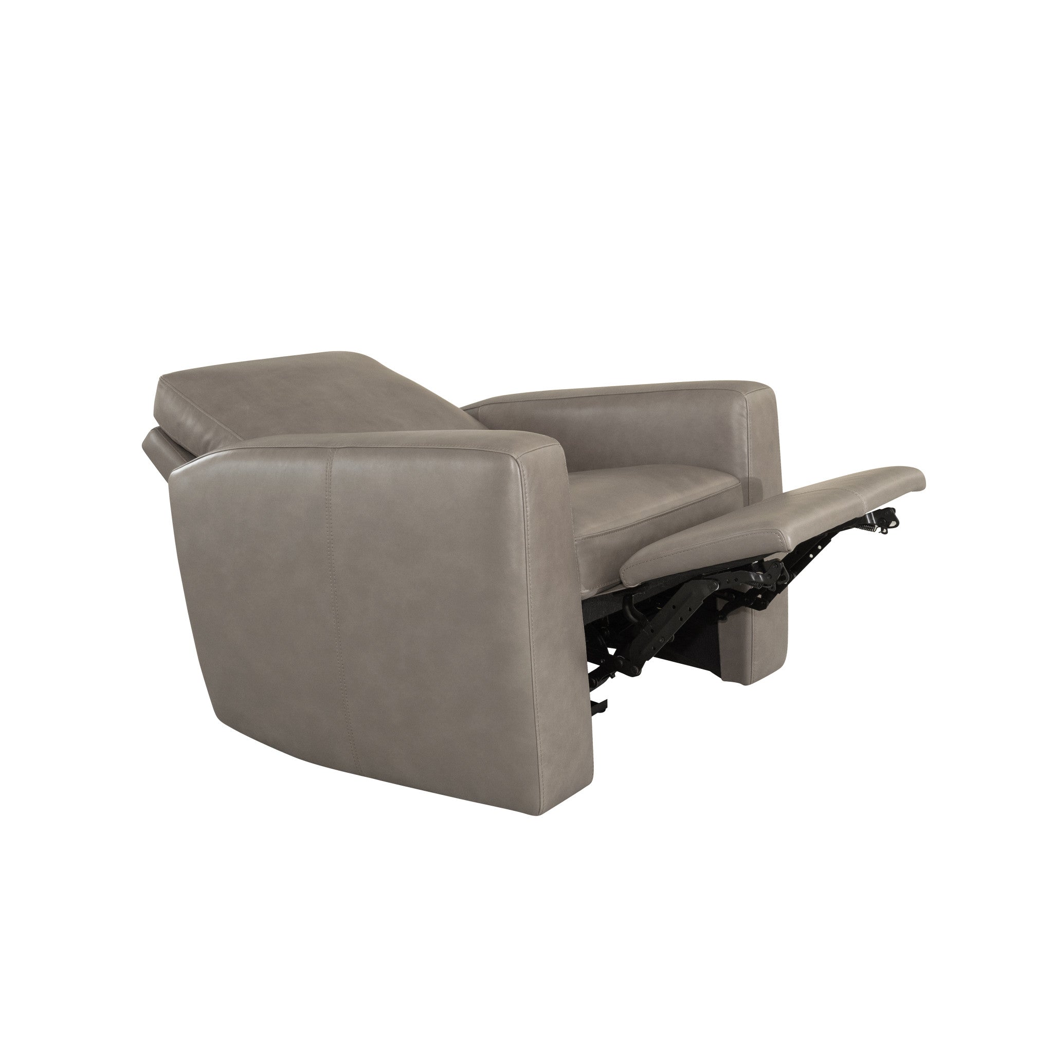 Aria Fawn Leather Power Recliner