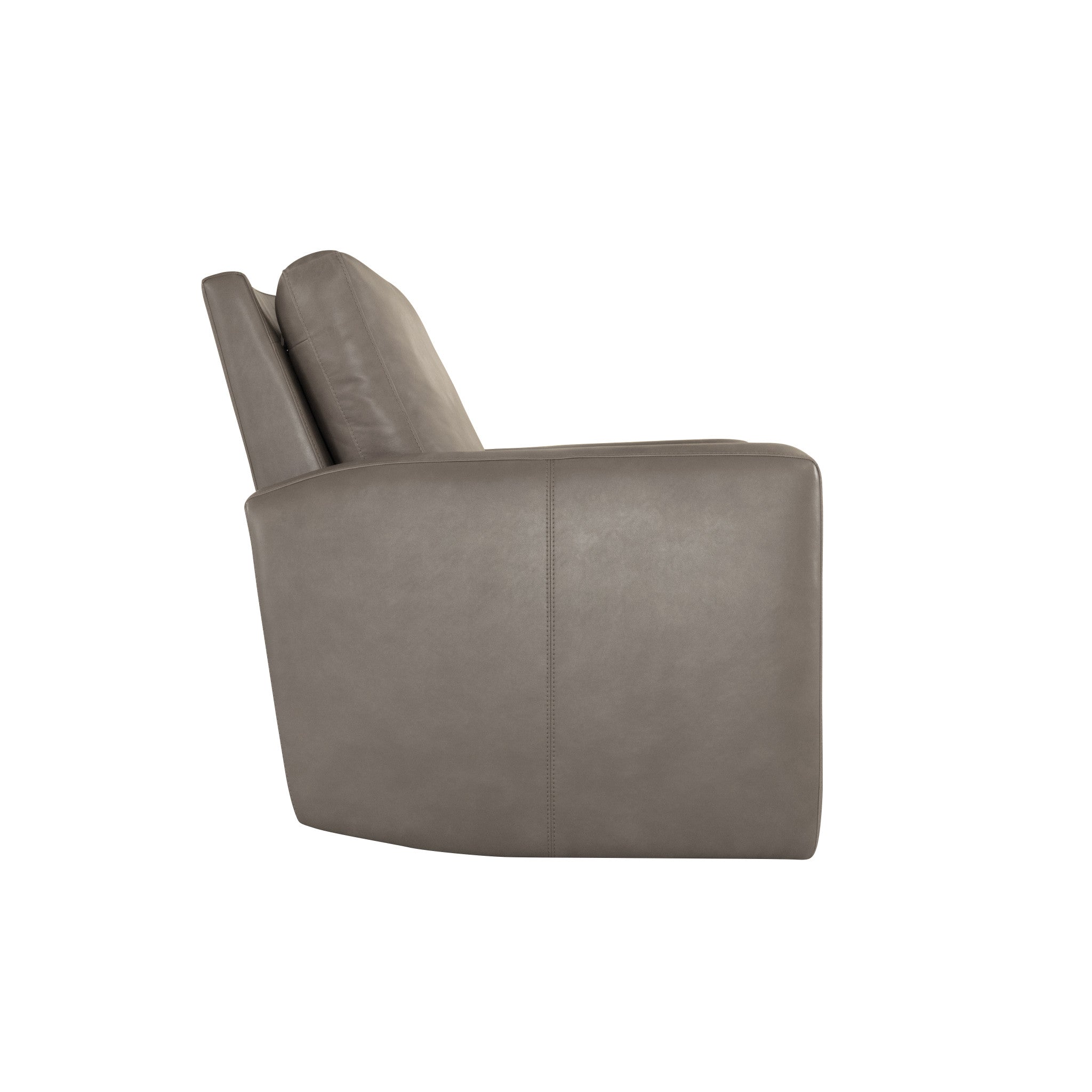 Aria Fawn Leather Power Recliner