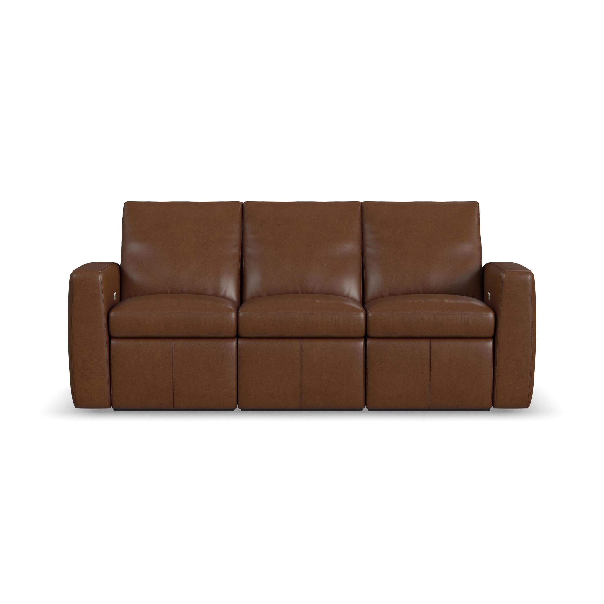 Aria Sedona Leather Power Reclining Sofa