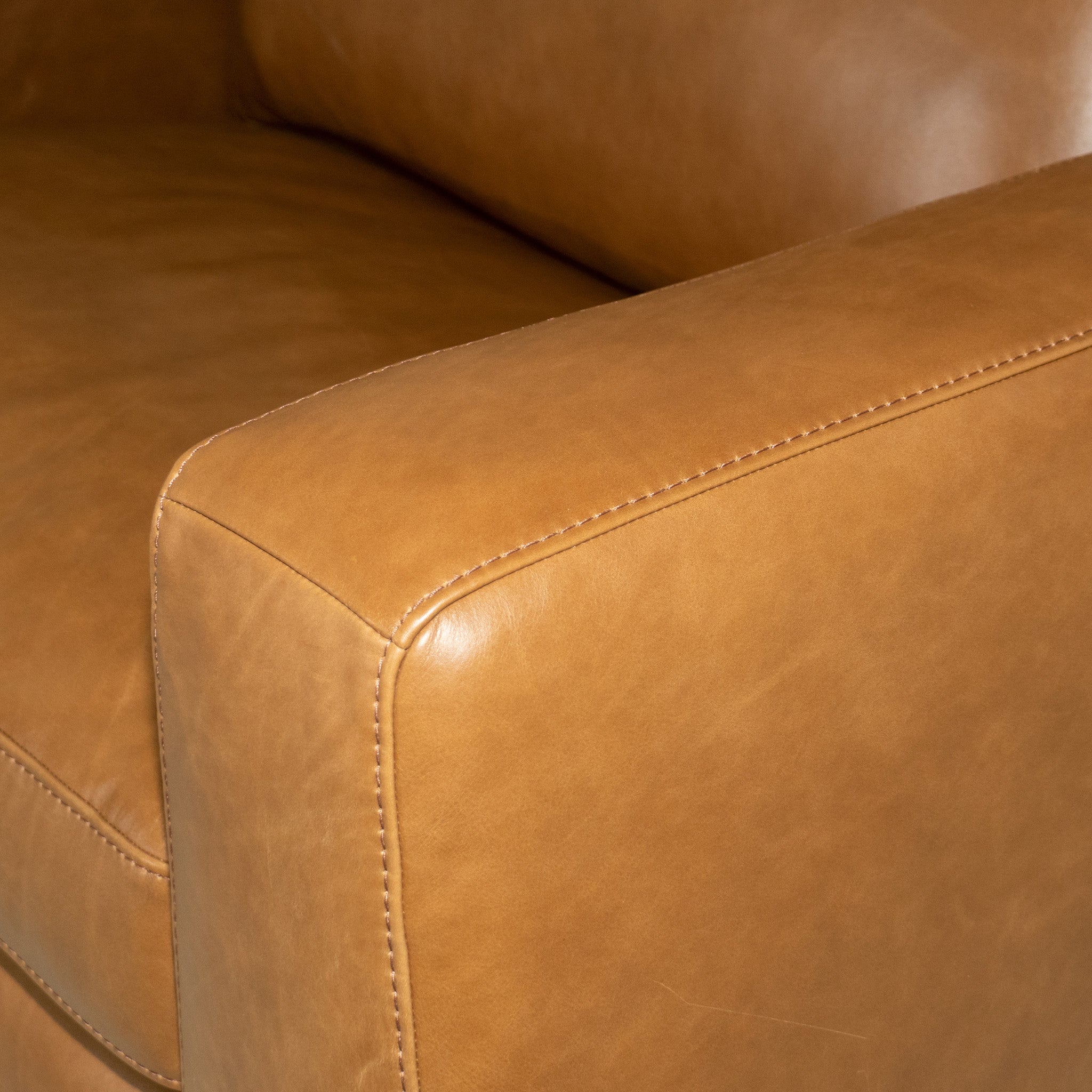 Aria Leather Power Reclining Sectional