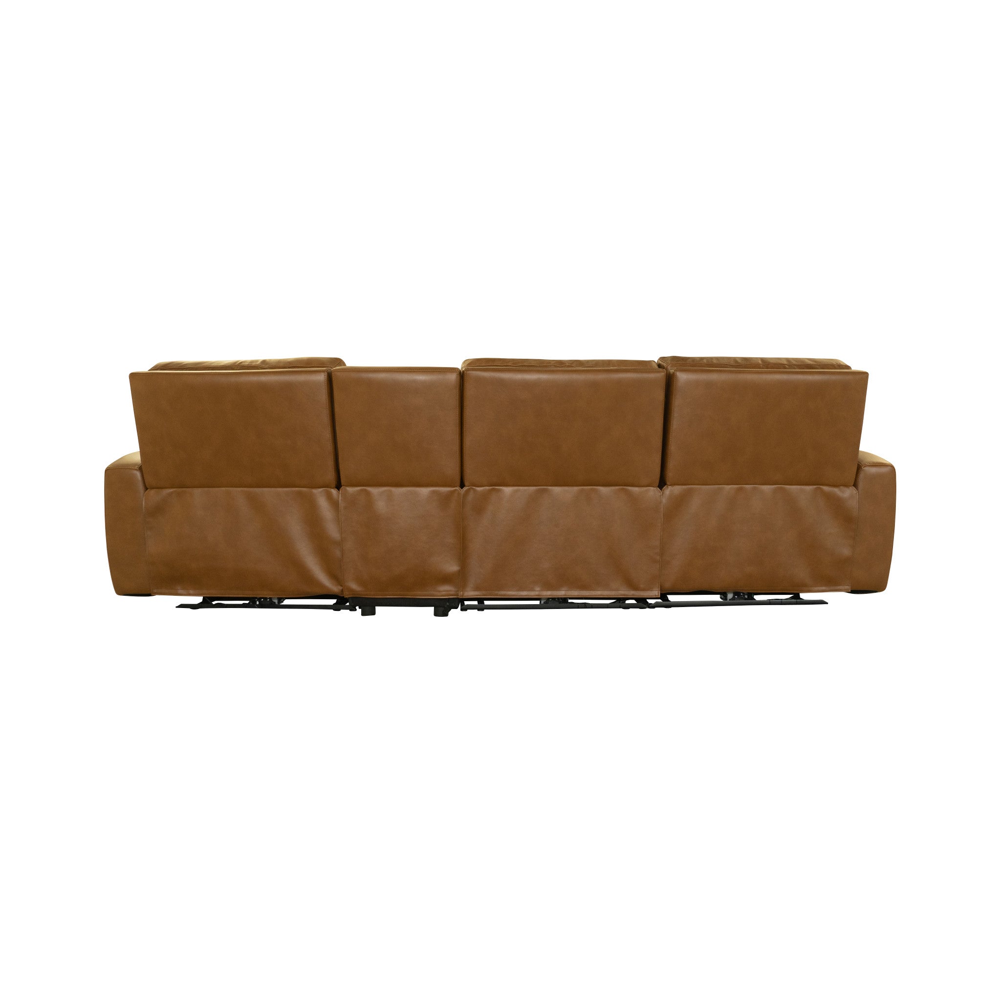 Aria Leather Power Reclining Sectional