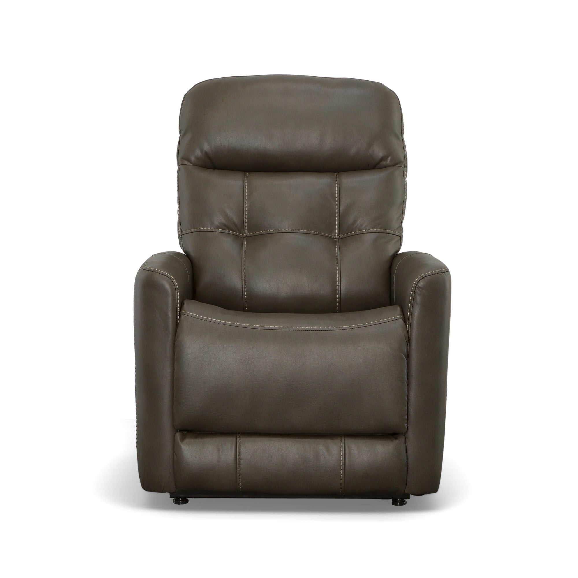 Kenner Driftwood Fabric Power Lift Recliner with Power Headrest & Lumbar