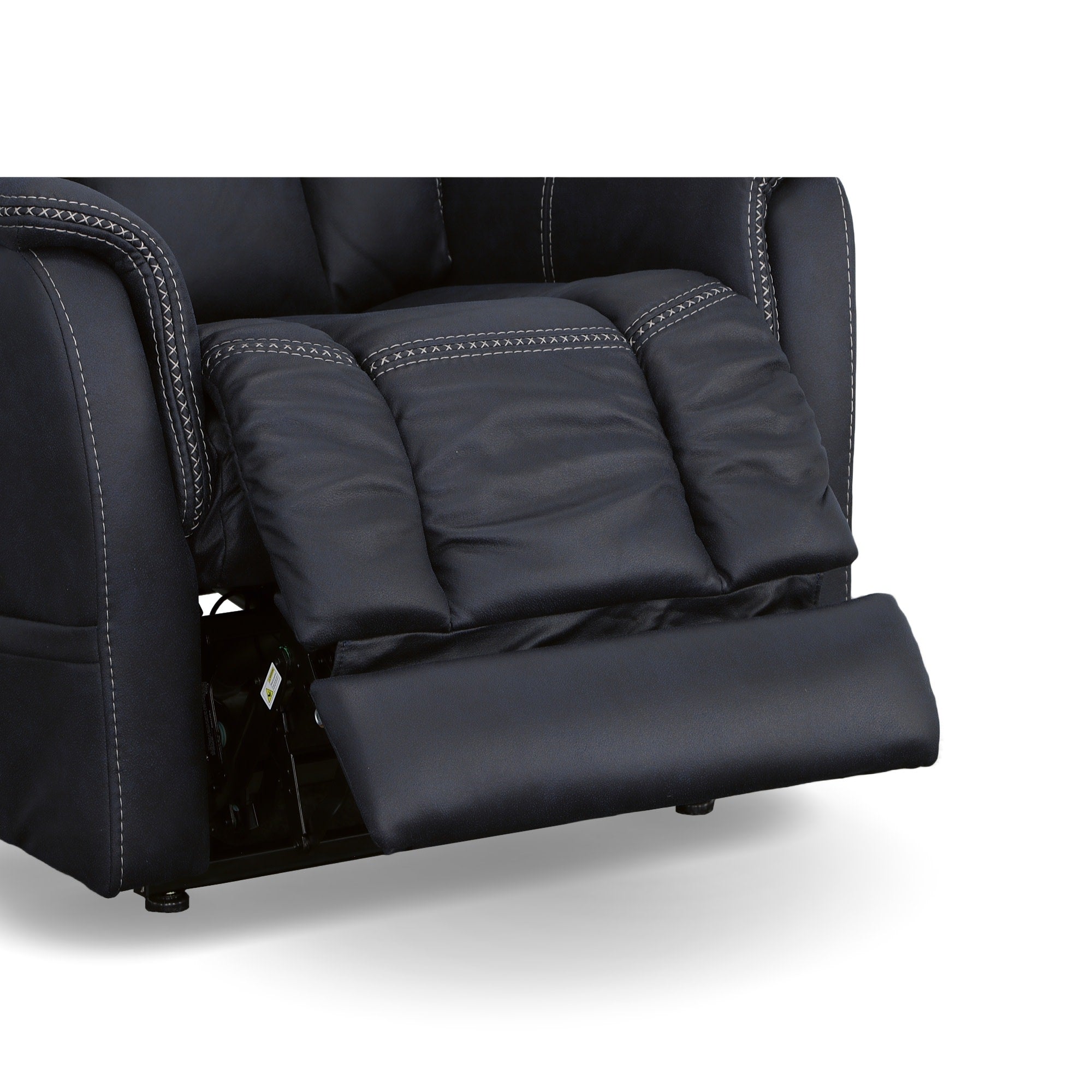 Atlas Ocean Fabric Power Lift Recliner with Power Headrest & Lumbar