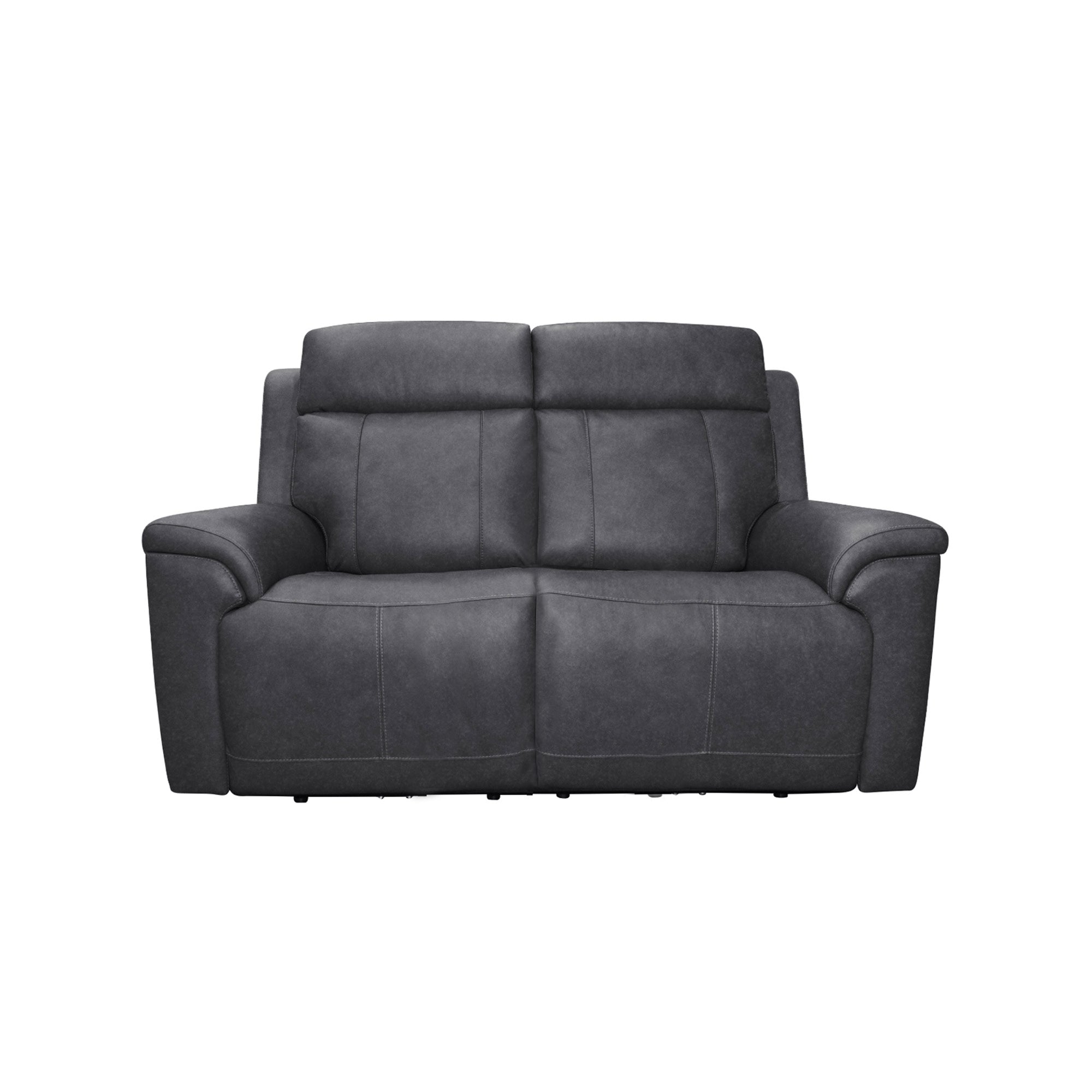 Amelia Charcoal Leather Slumberland Exclusive