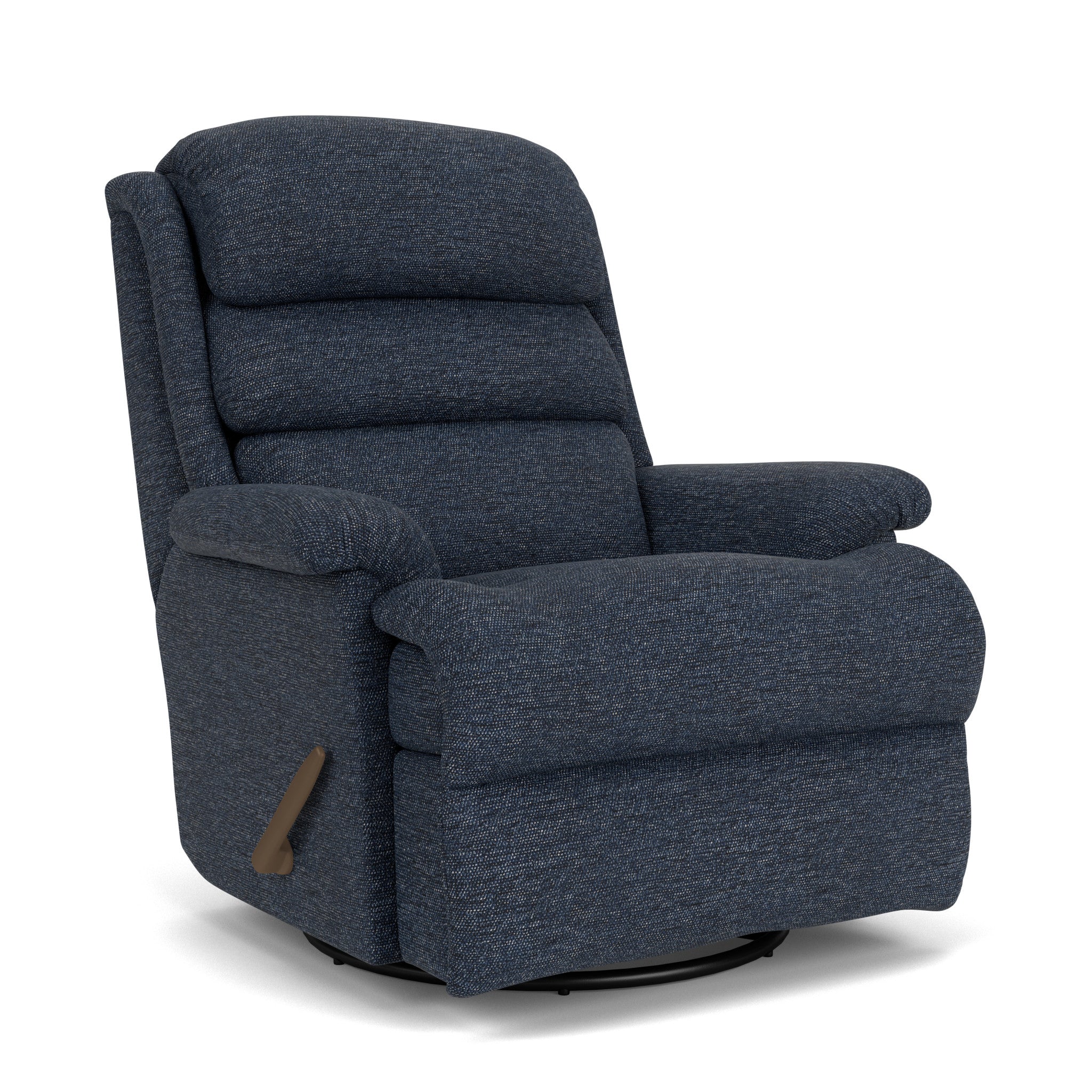 Yukon Fabric Swivel Gliding Recliner