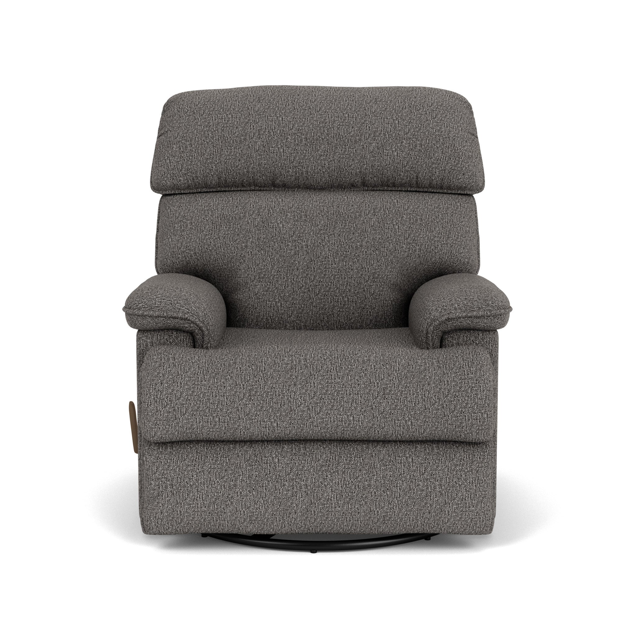 Geneva Fabric Swivel Gliding Recliner