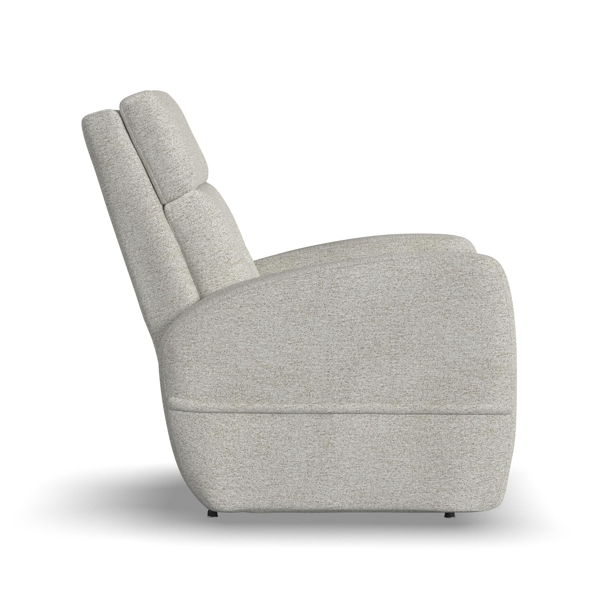 Charlotte Fabric Power Recliner with Power Headrest & Lumbar