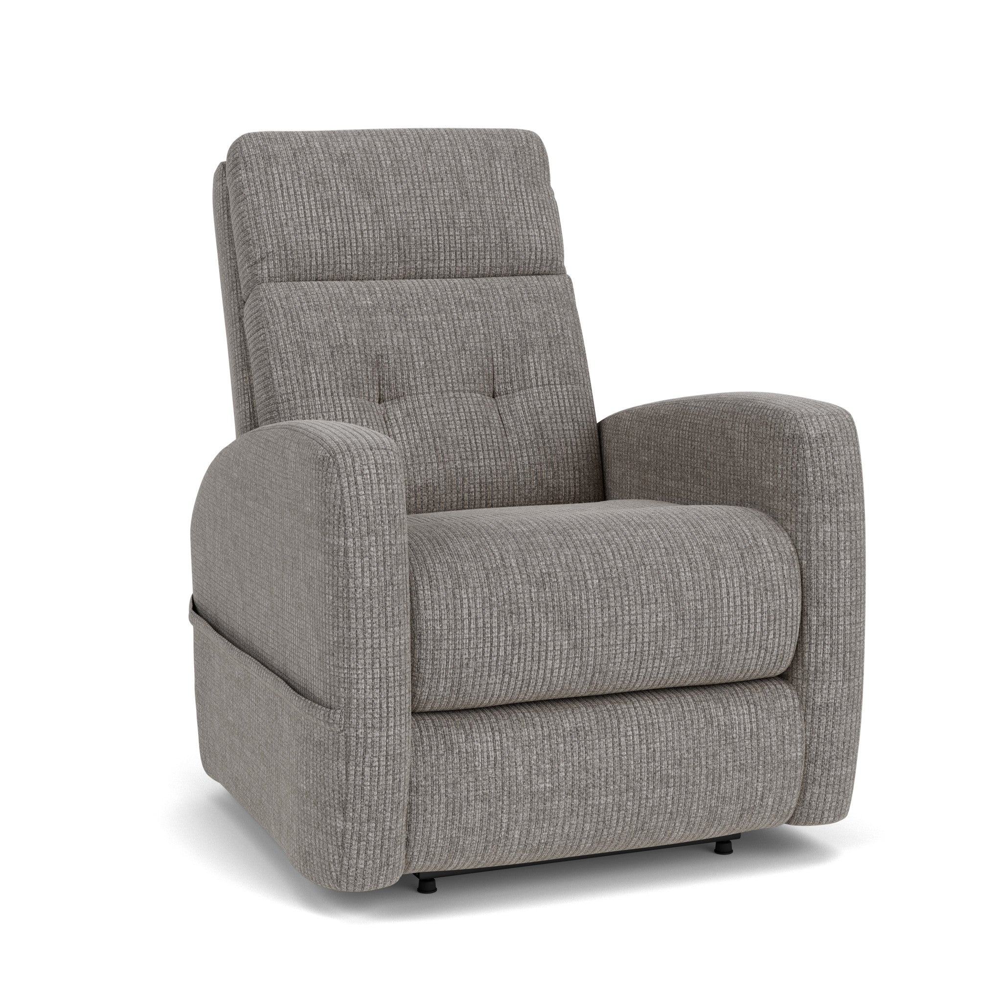 Charlotte Fabric Power Recliner with Power Headrest & Lumbar