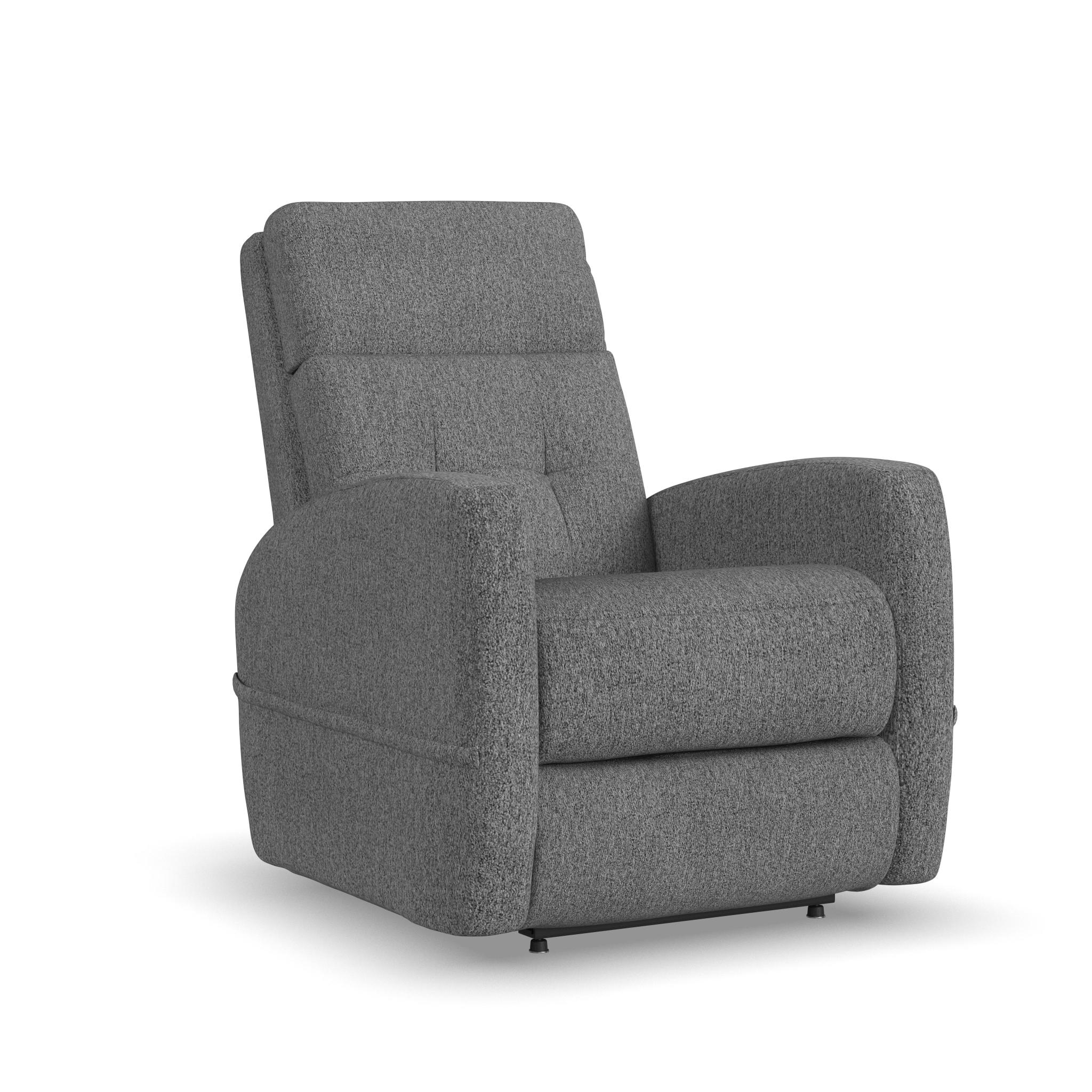 Charlotte Fabric Power Lift Recliner with Power Headrest & Lumbar