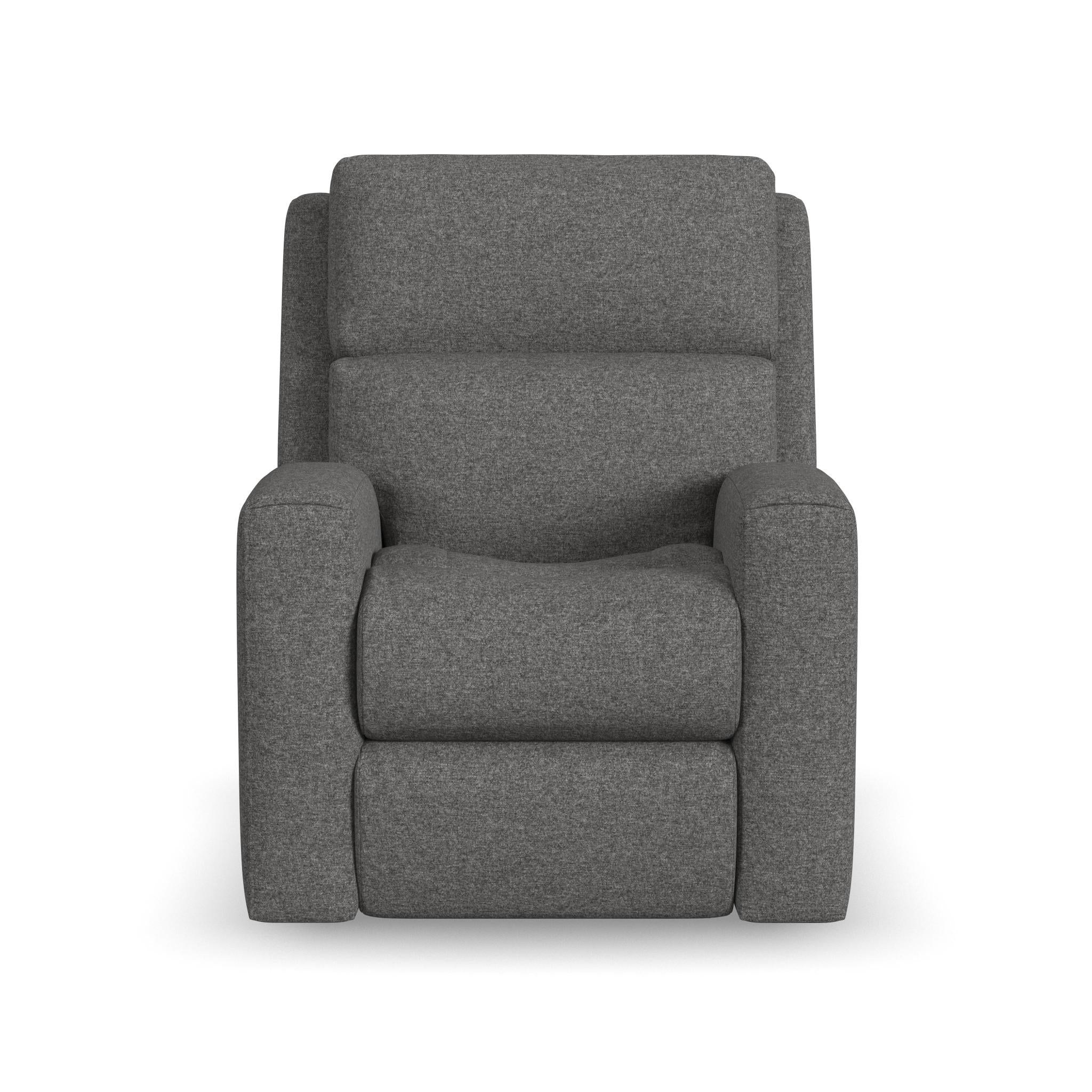 Score Fabric Power Recliner with Power Headrest & Lumbar