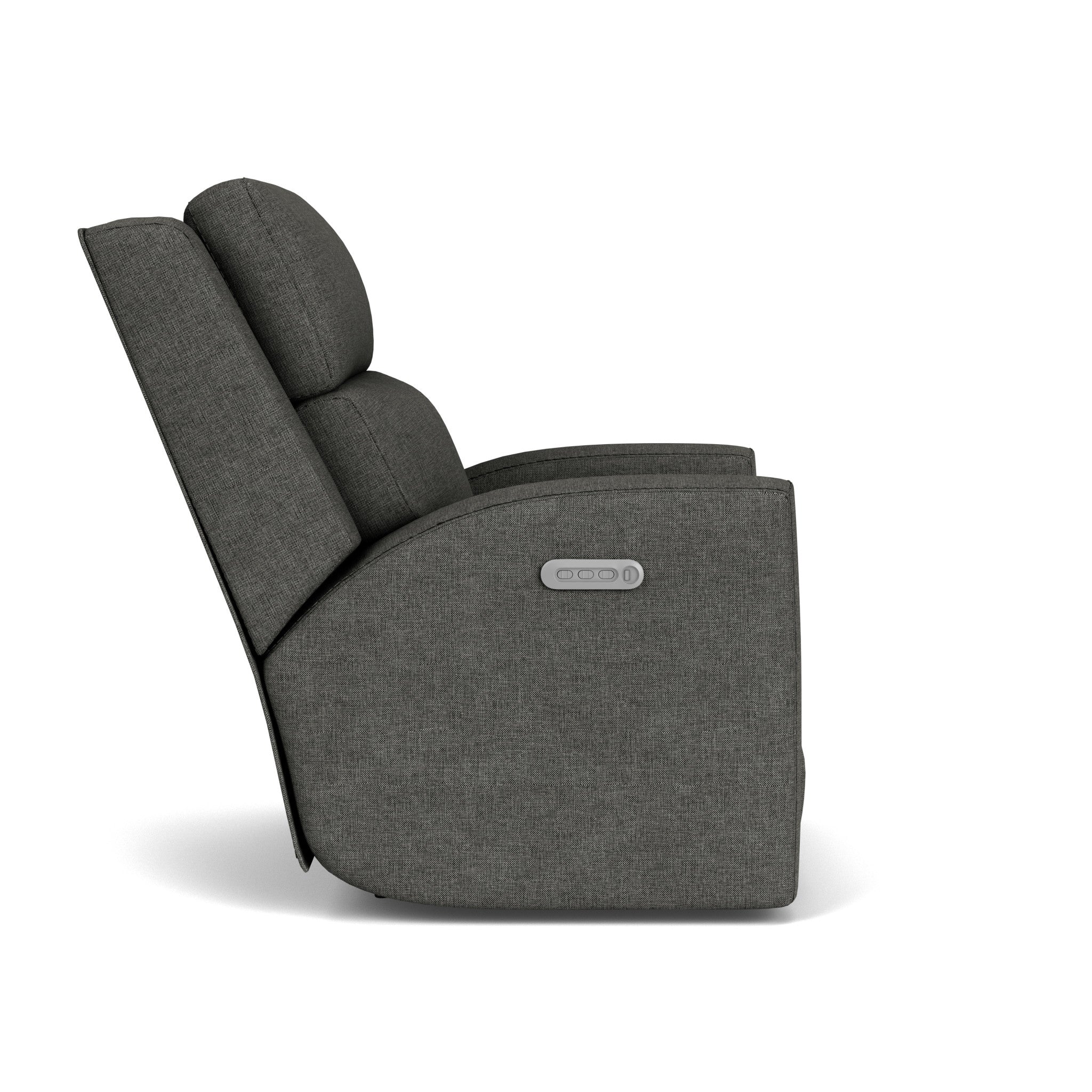 Score Fabric Power Recliner with Power Headrest & Lumbar