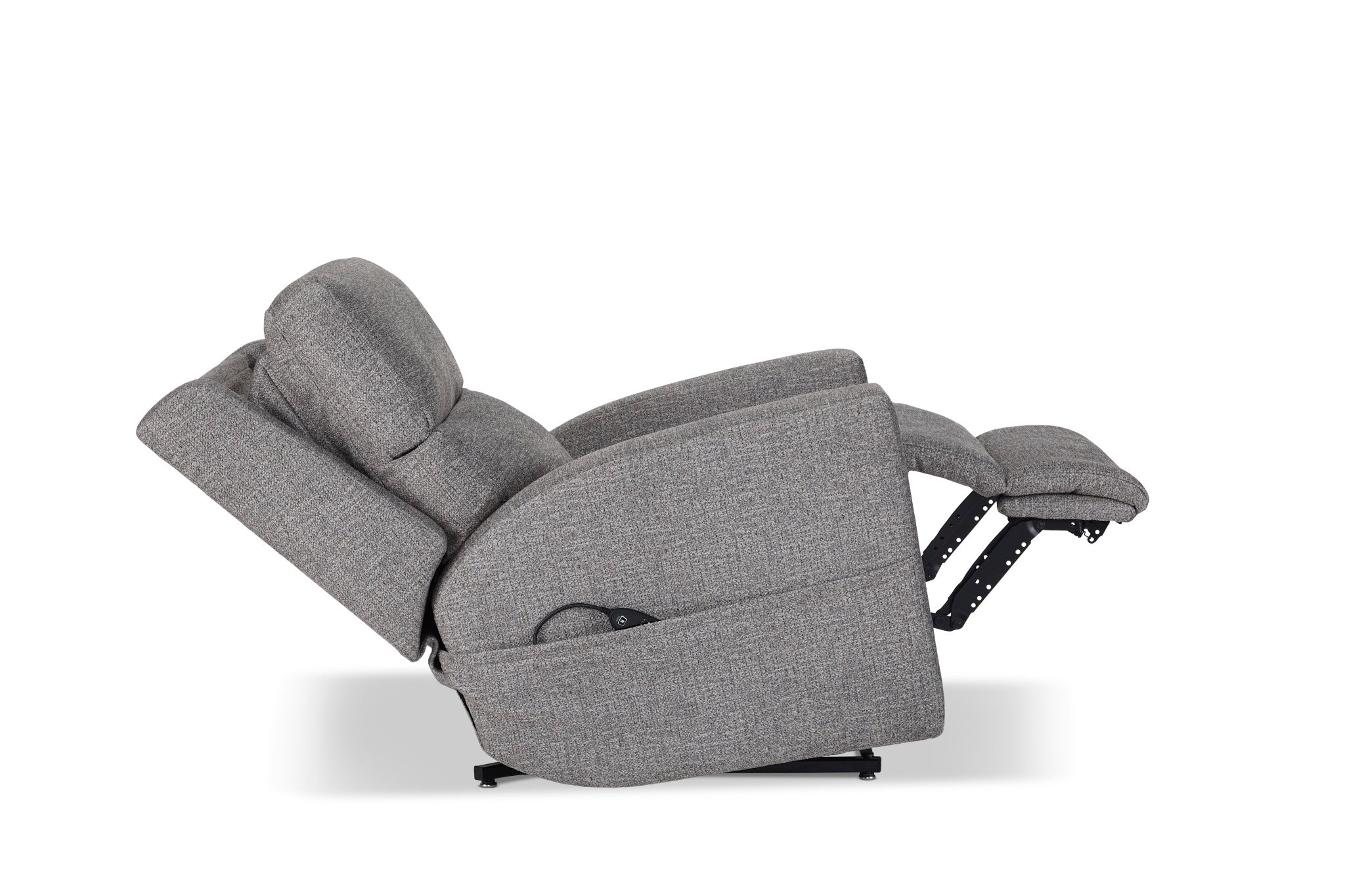 Score Fabric Power Lift Recliner with Power Headrest & Lumbar