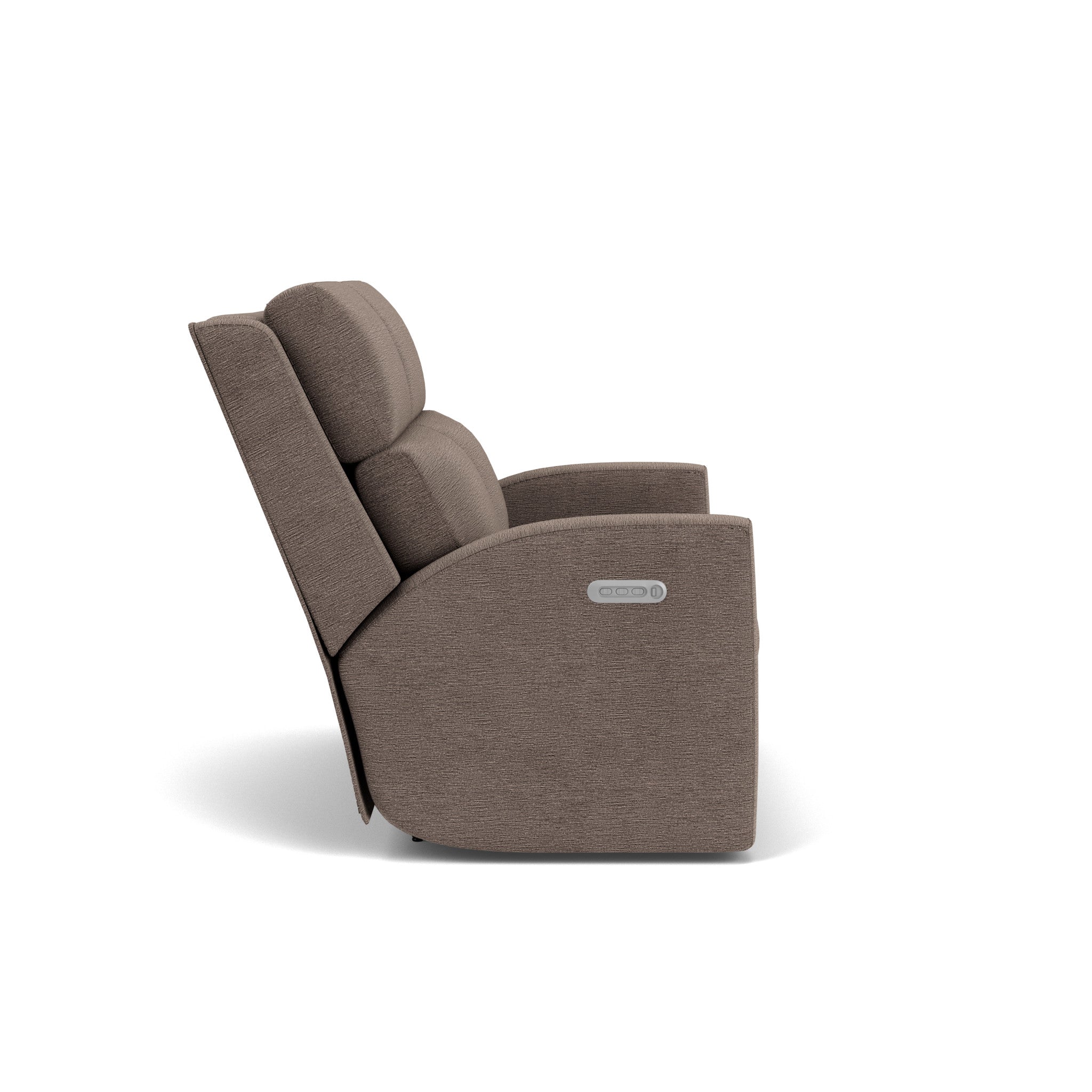 Score Fabric Power Reclining Loveseat with Power Headrests & Lumbar