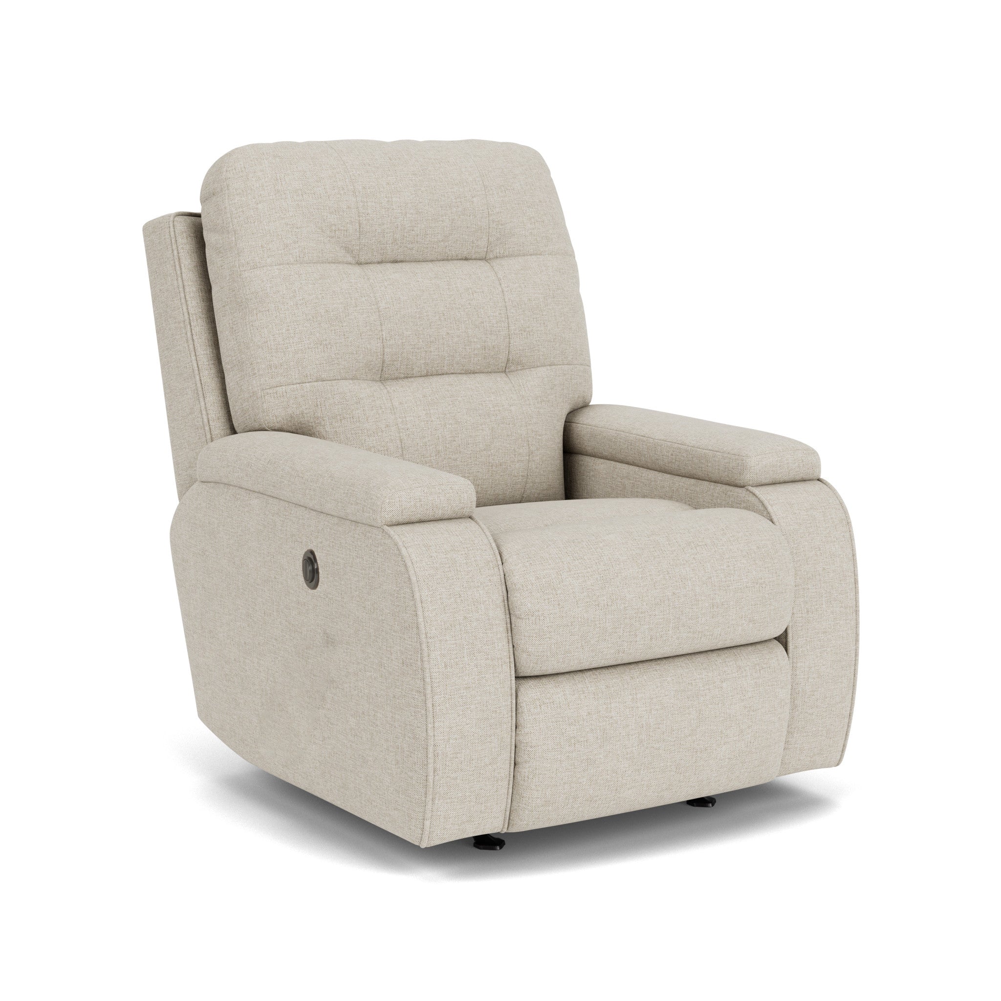 Kerrie Fabric Power Rocking Recliner