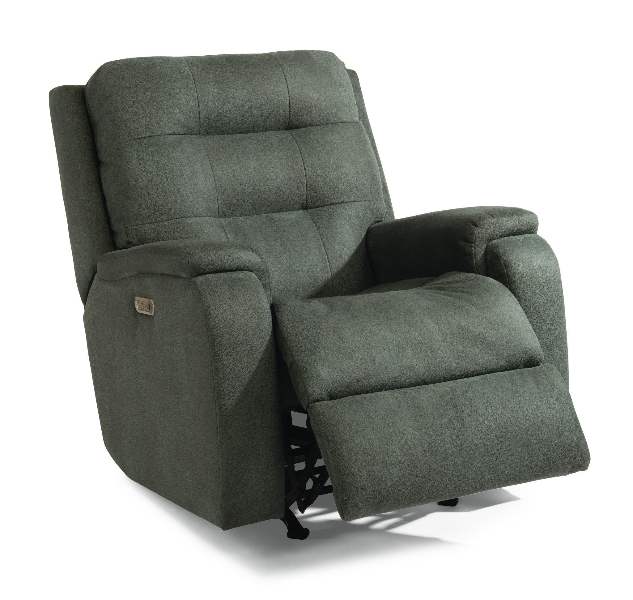 Arlo Fabric Power Recliner with Power Headrest & Lumbar