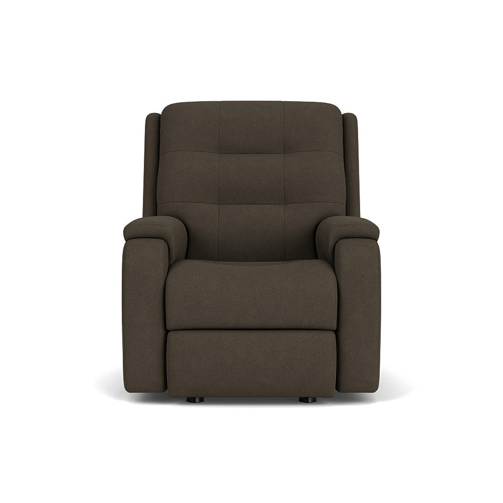 Arlo Fabric Power Rocking Recliner with Power Headrest