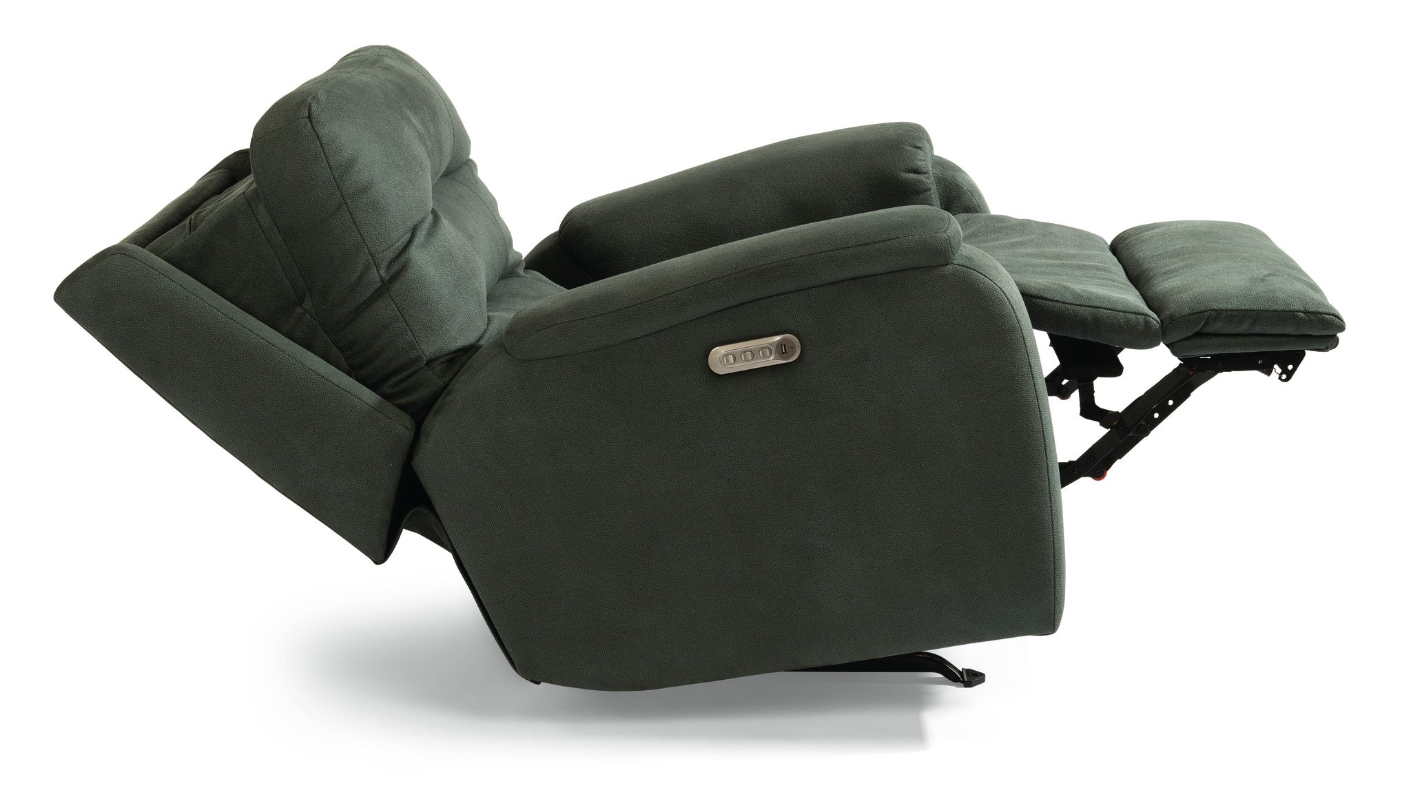 Arlo Fabric Power Rocking Recliner with Power Headrest & Lumbar