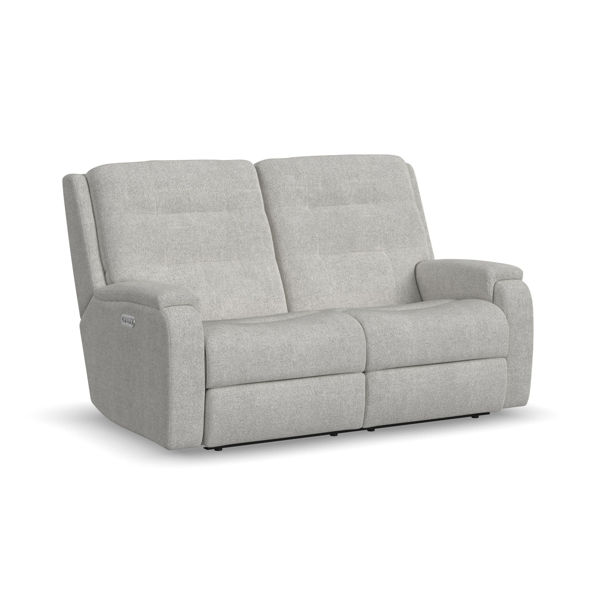 Arlo Fabric Power Reclining Loveseat with Power Headrests