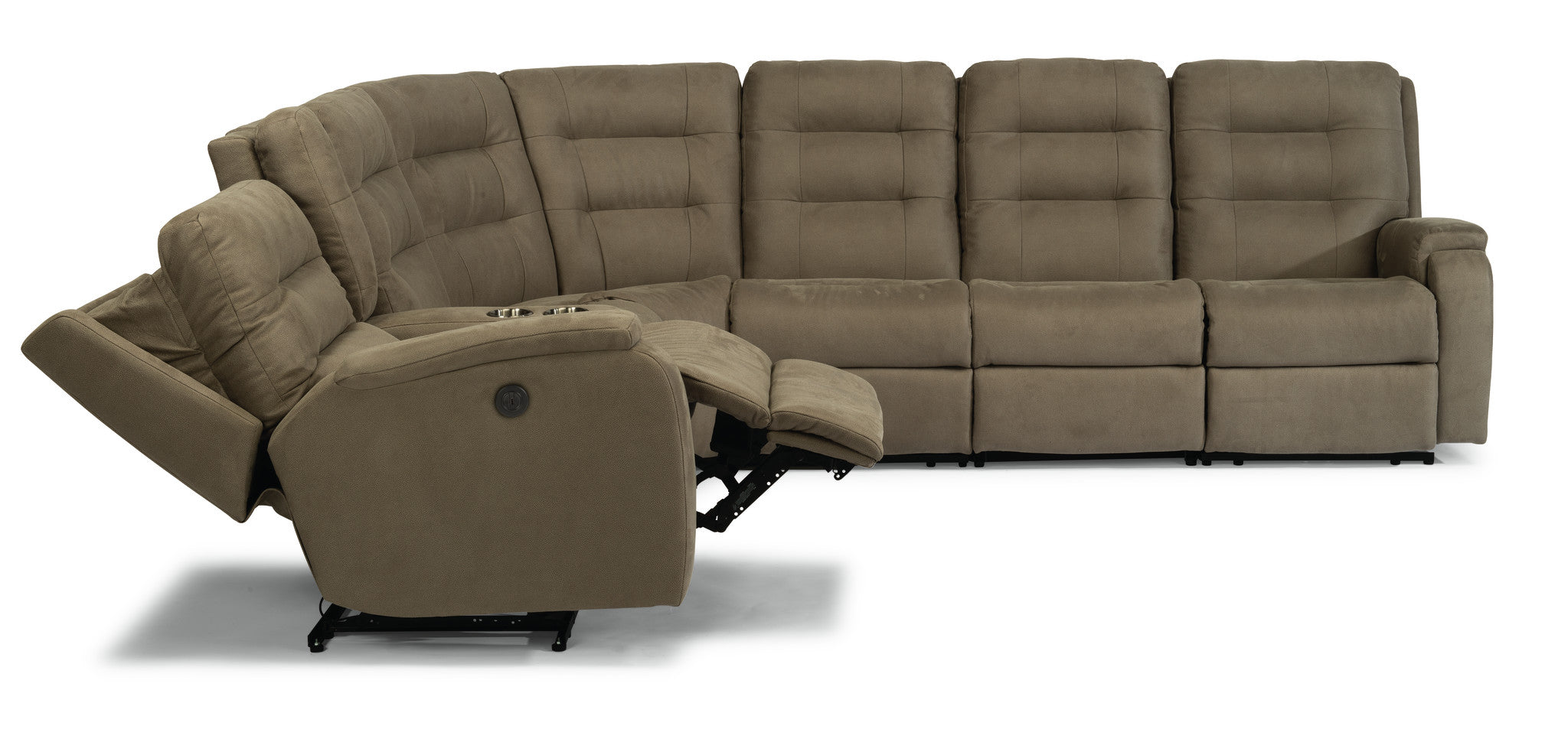 Arlo Fabric Power Reclining Sectional