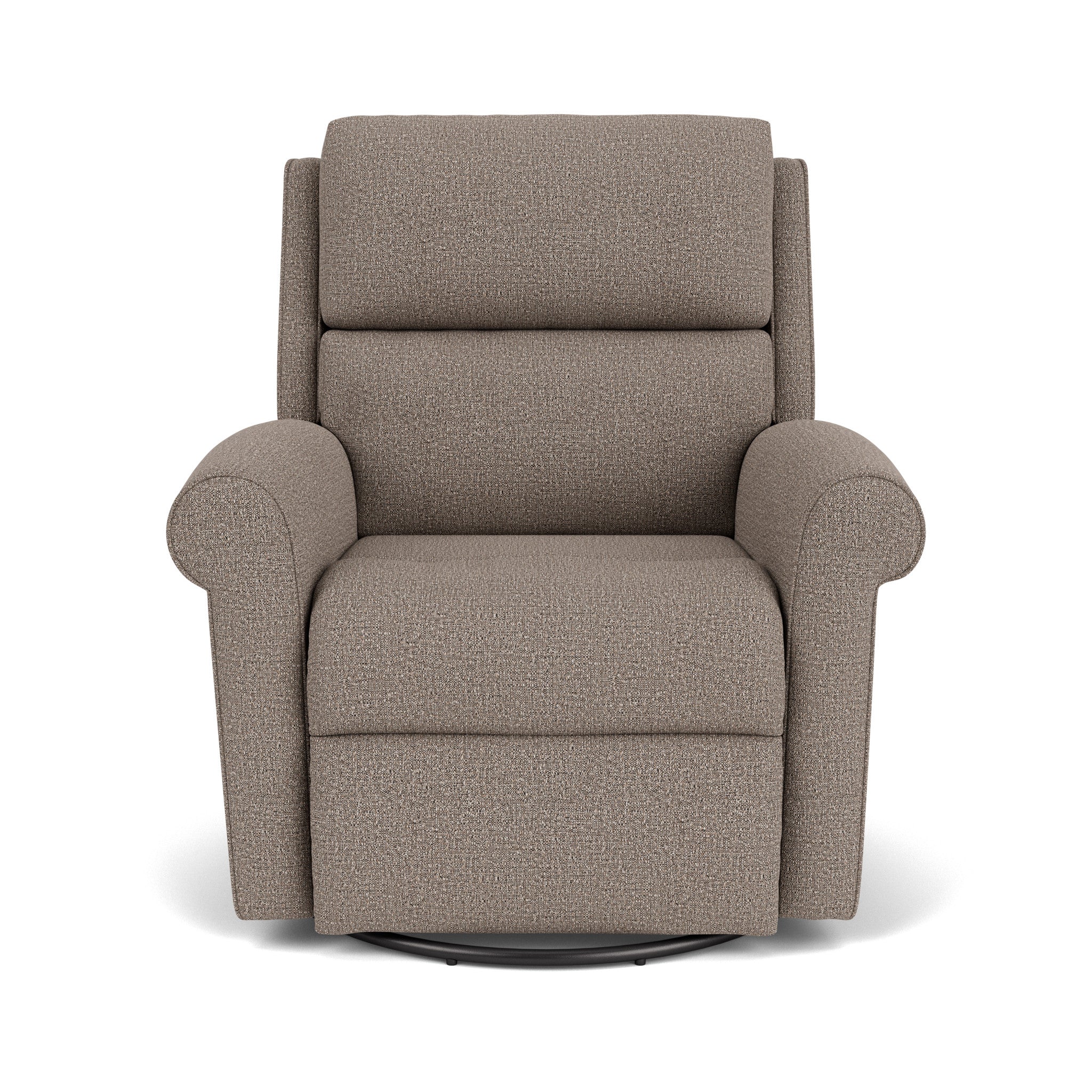 Belle Fabric Swivel Gliding Recliner