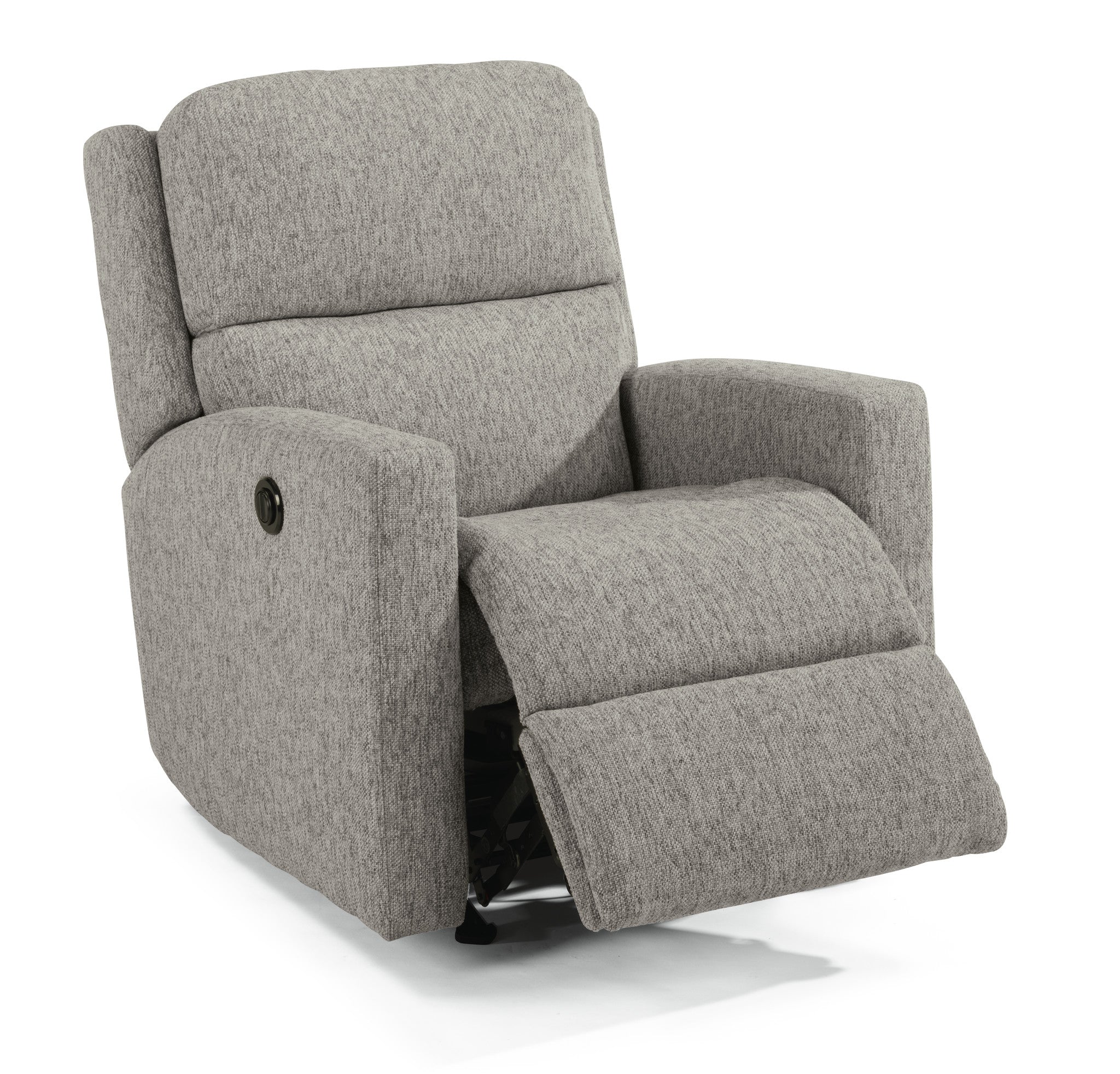 Chip Fabric Power Rocking Recliner