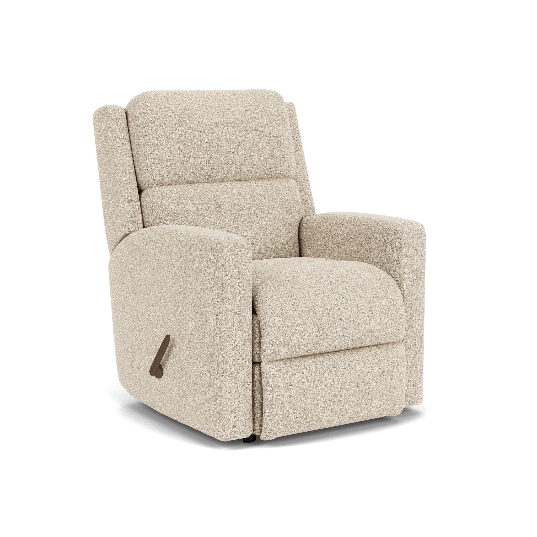 Chip Fabric Rocking Recliner