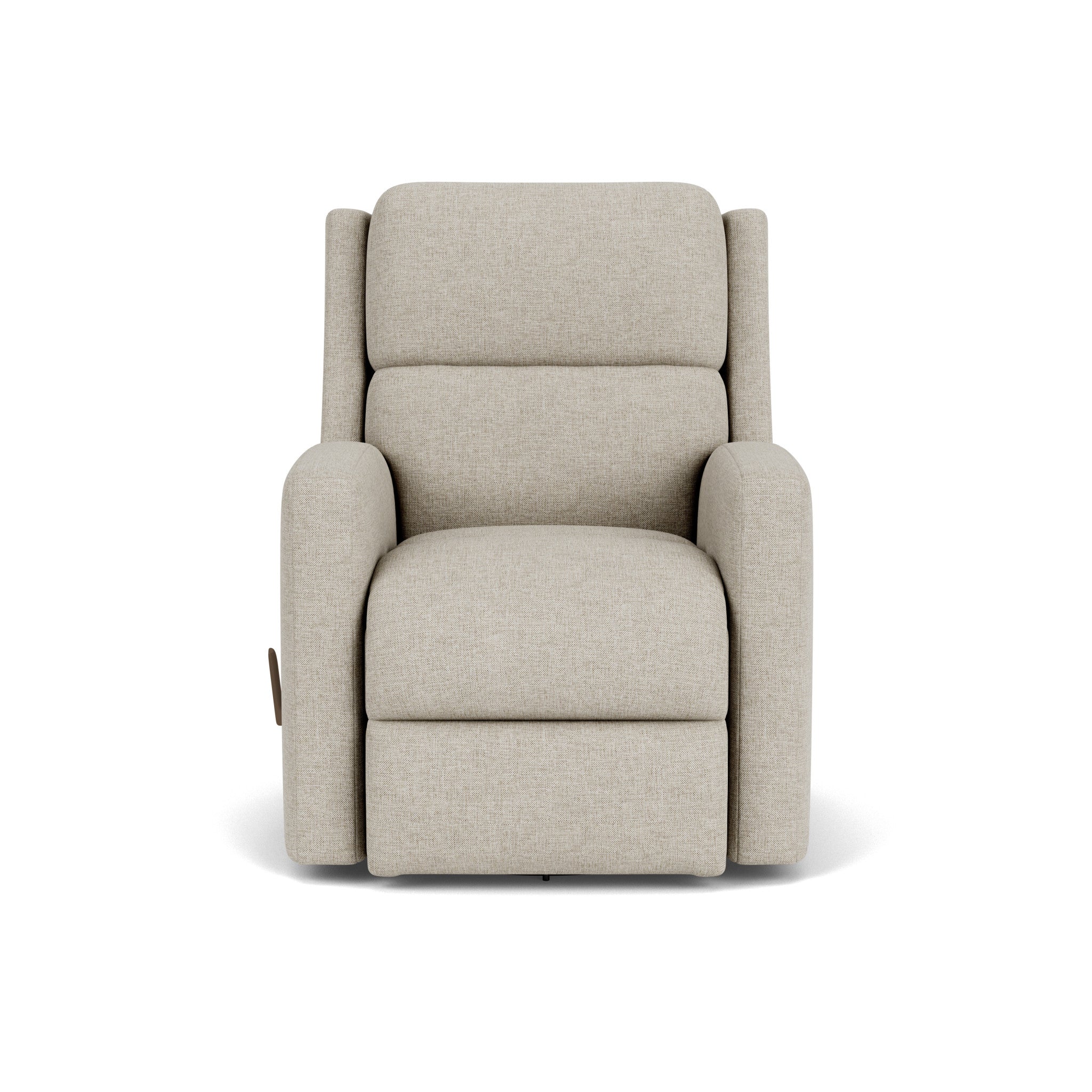 Chip Fabric Swivel Gliding Recliner