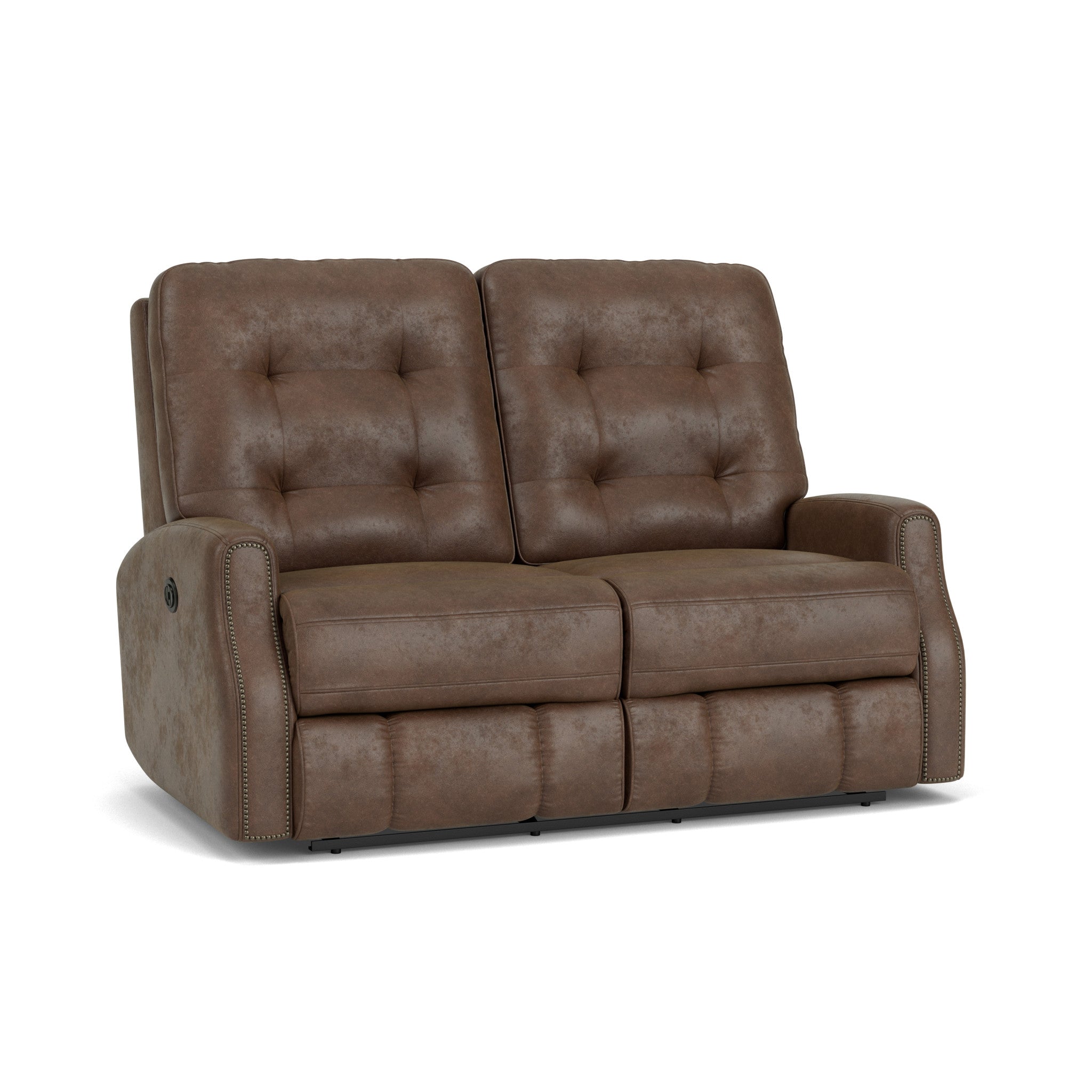 Devon Fabric Power Reclining Loveseat