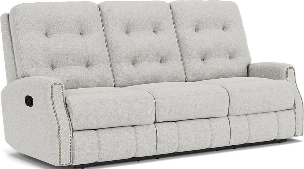 Devon Fabric Reclining Sofa