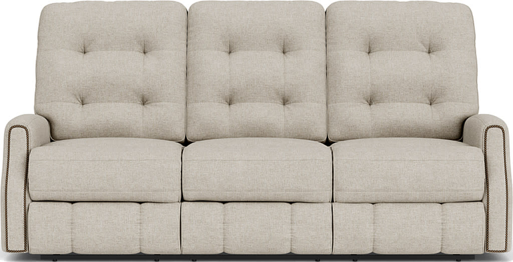 Devon Fabric Reclining Sofa